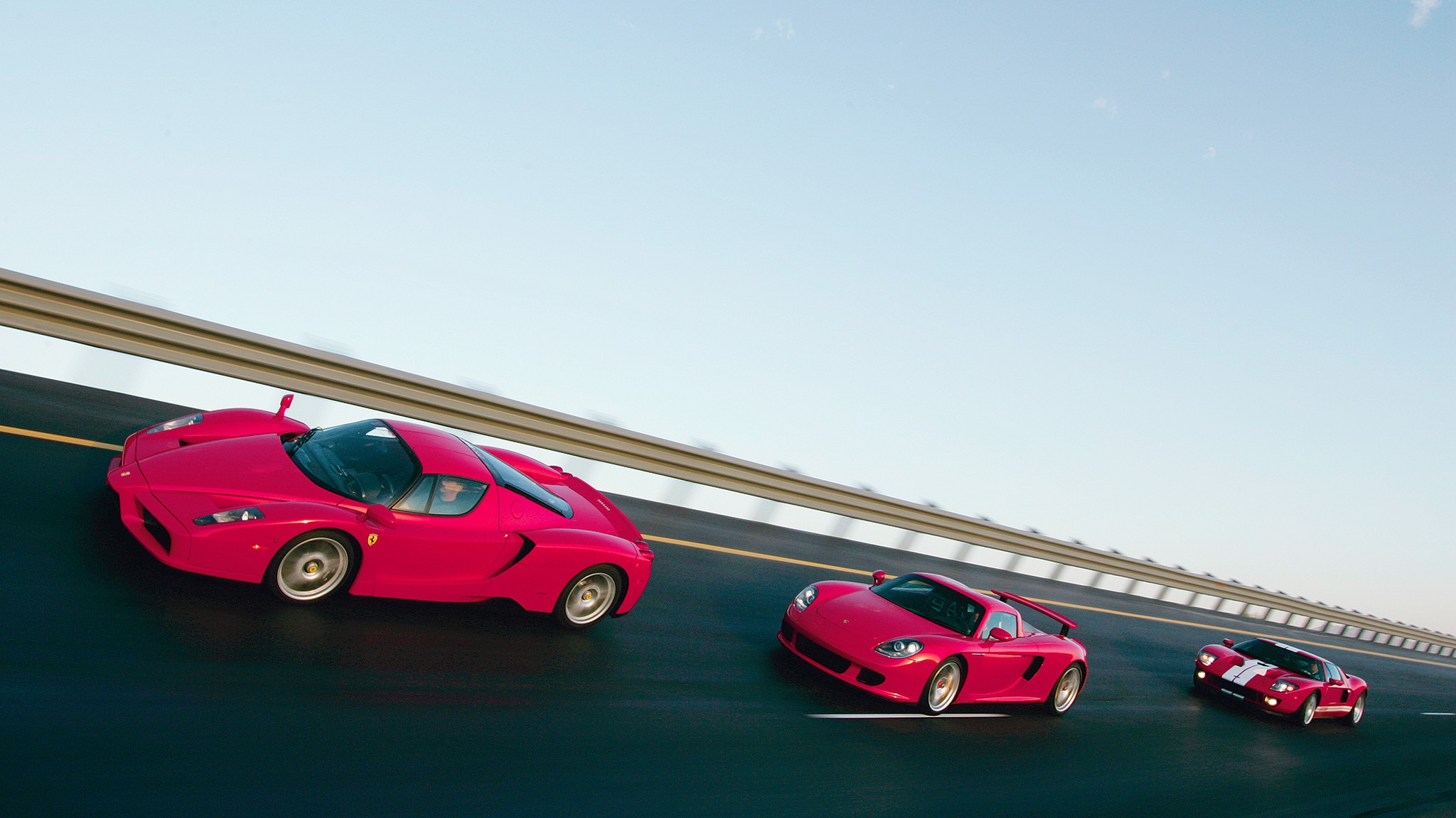 057 2003 ferrari enzo 2004 porsche carrera gt 2005 ford gt