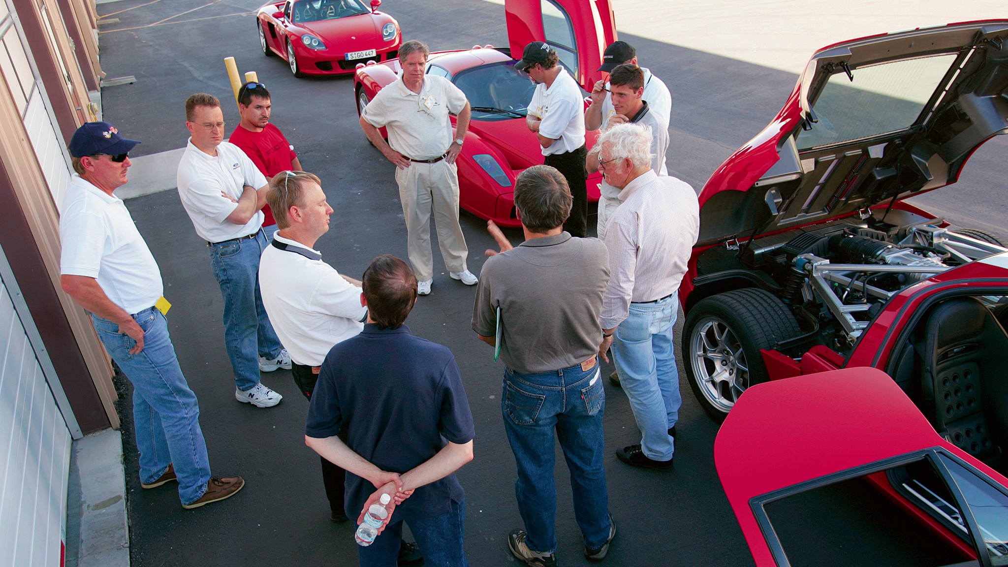 064 2003 ferrari enzo 2004 porsche carrera gt 2005 ford gt