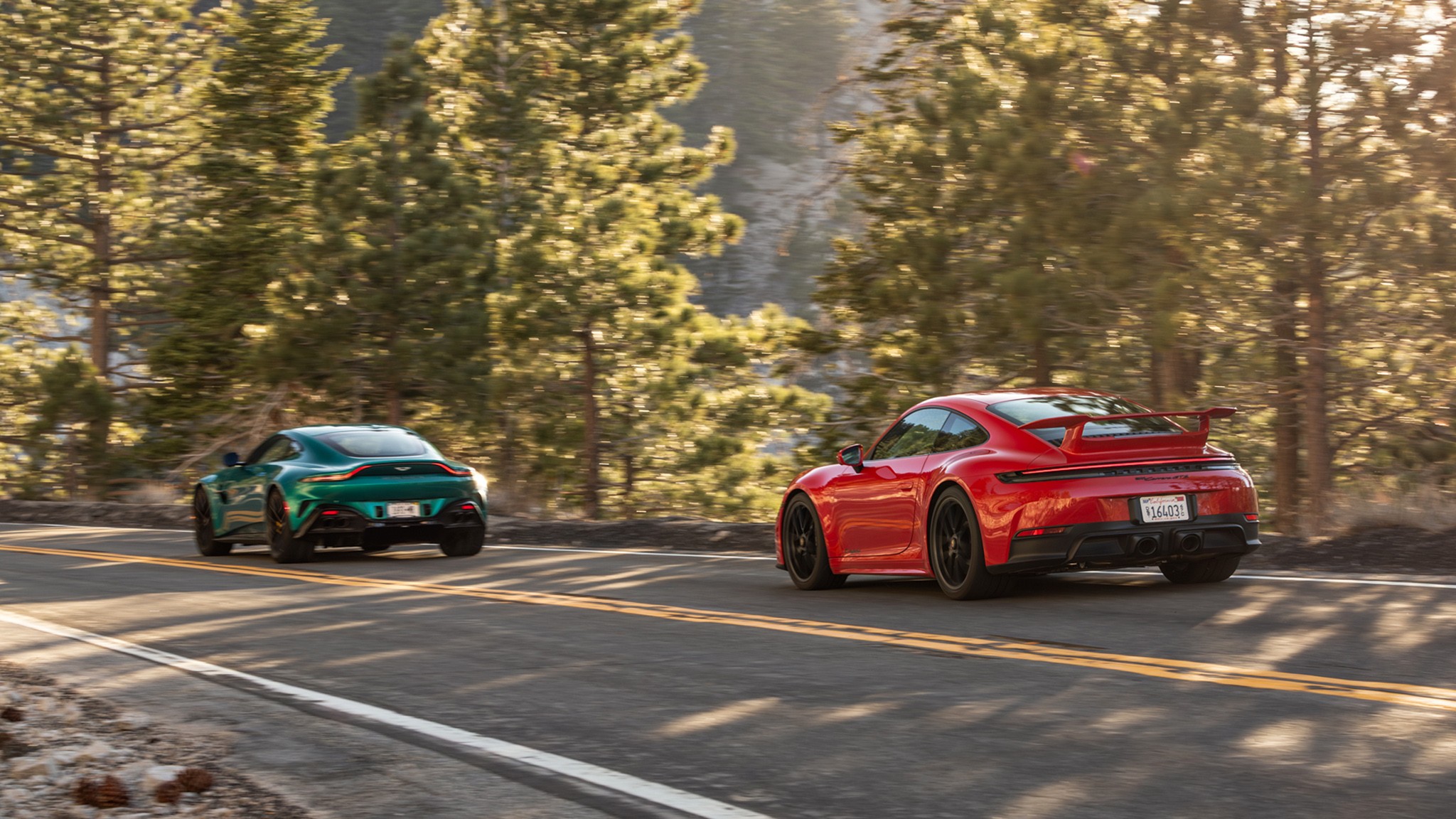 012 2025 Aston Martin Vantage Porsche 911