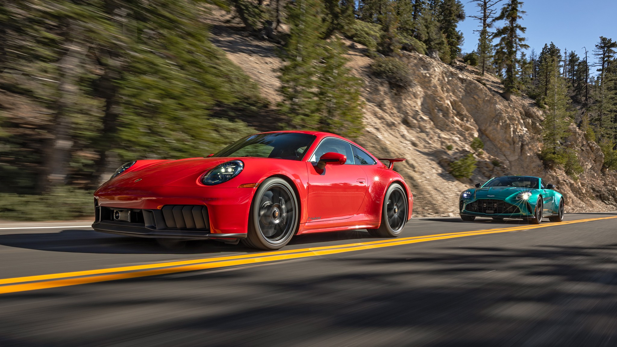 014 2025 Aston Martin Vantage Porsche 911