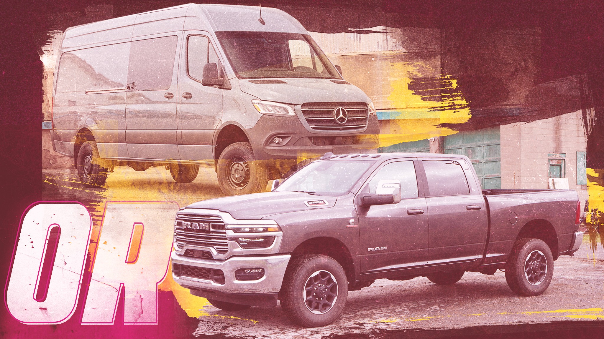 000 mercedes benz sprinter van vs ram 2500 motortrend ryan lugo design