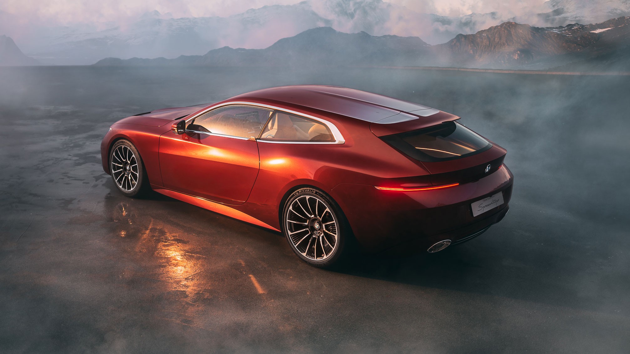 BMW concept speedtop driver profile