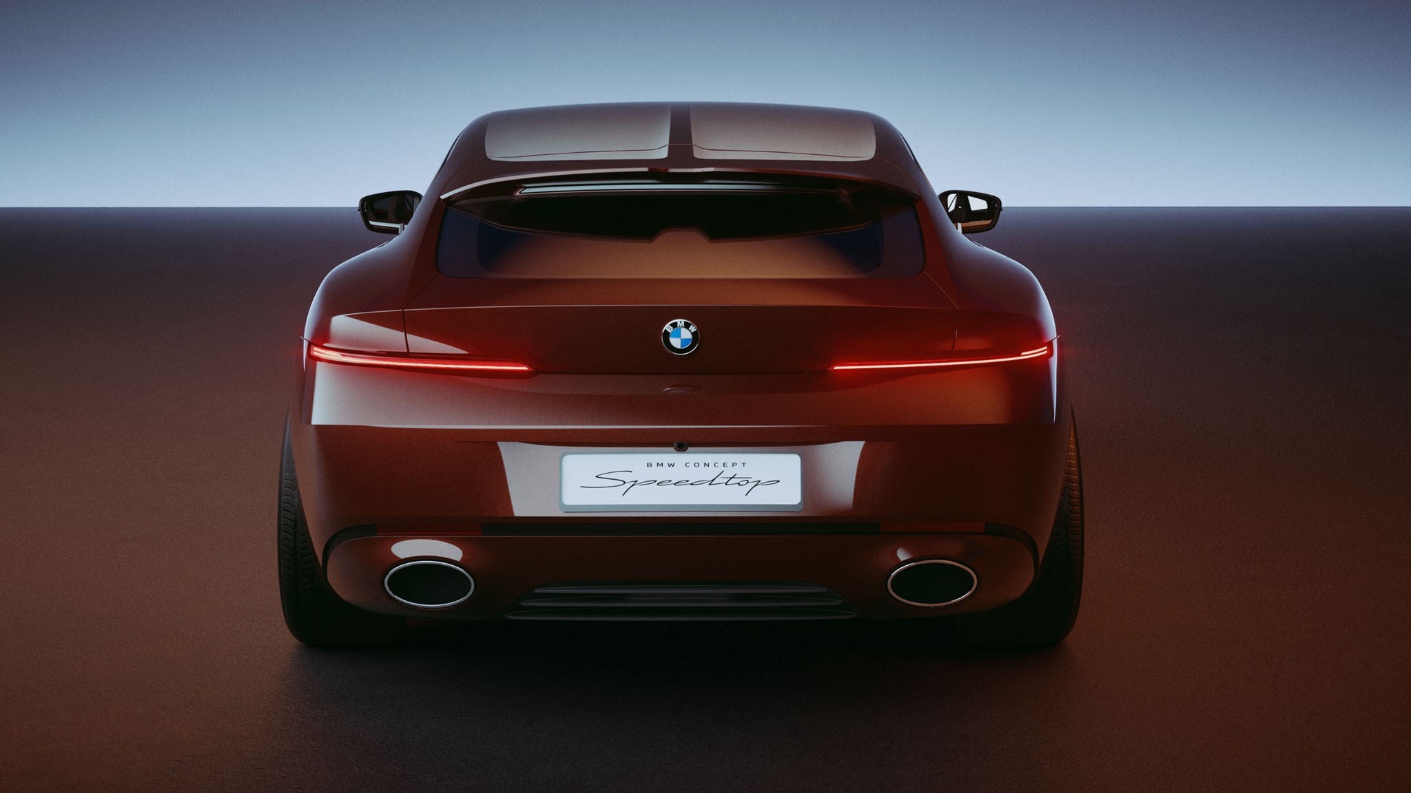 BMW concept speedtop rear full