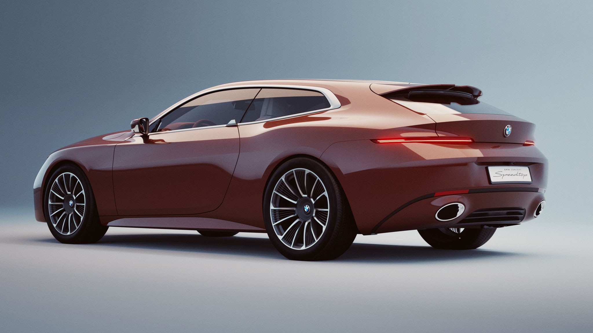 BMW concept speedtop rear three quarter