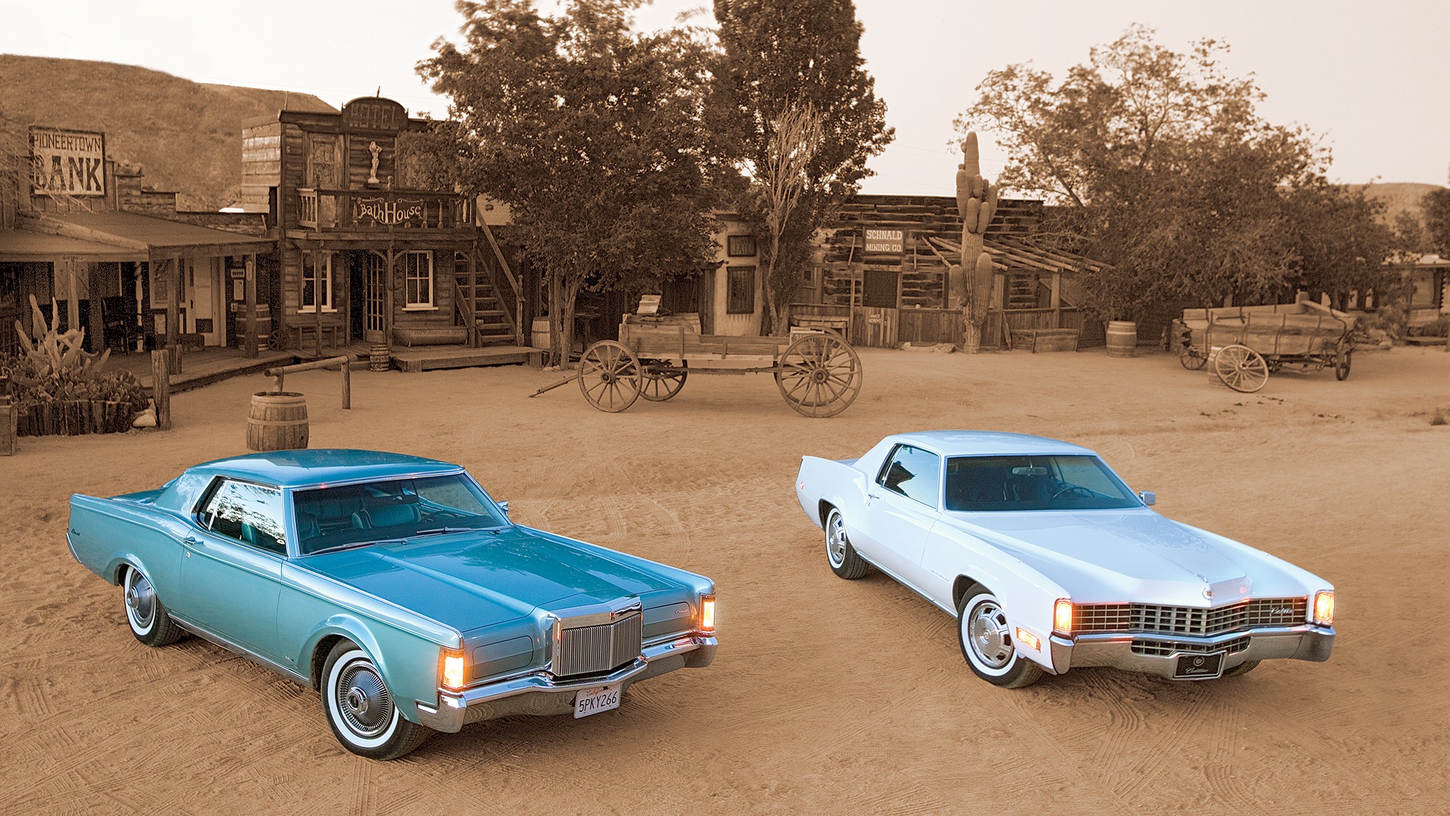 016 1968 cadillac eldorado vs 1969 lincoln continental mark III