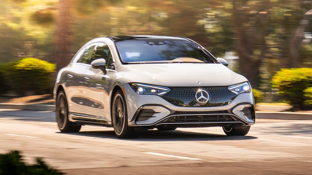 2025 Mercedes-Benz EQE500 4Matic Sedan First Test: Minor Updates, Mixed Results?