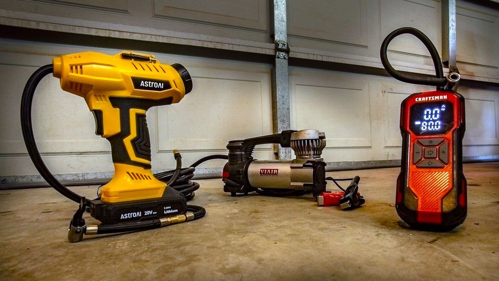 LEAD portable tire inflators