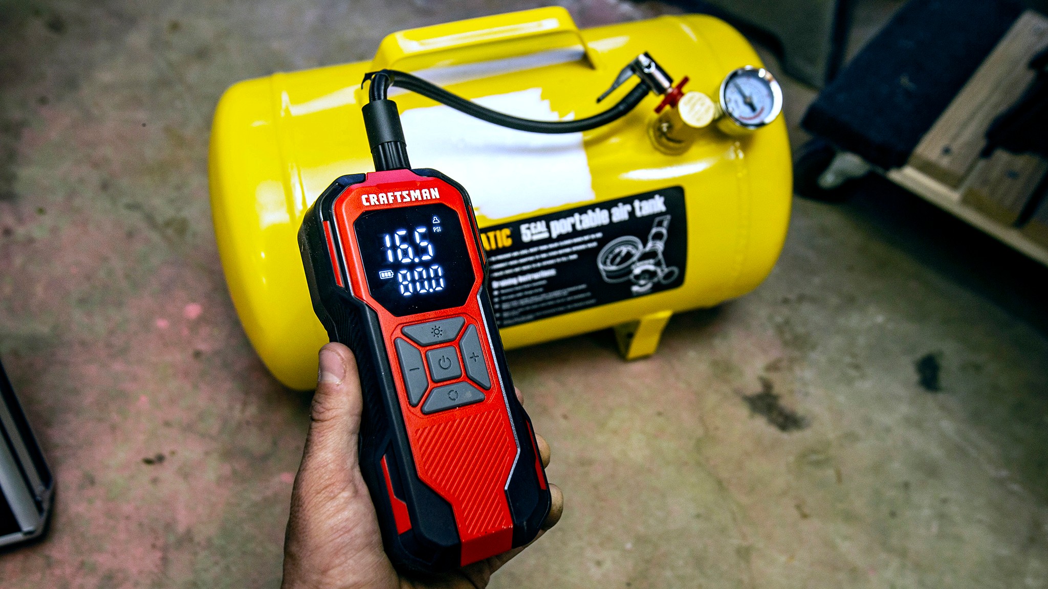 craftsman portable tire inflator 1