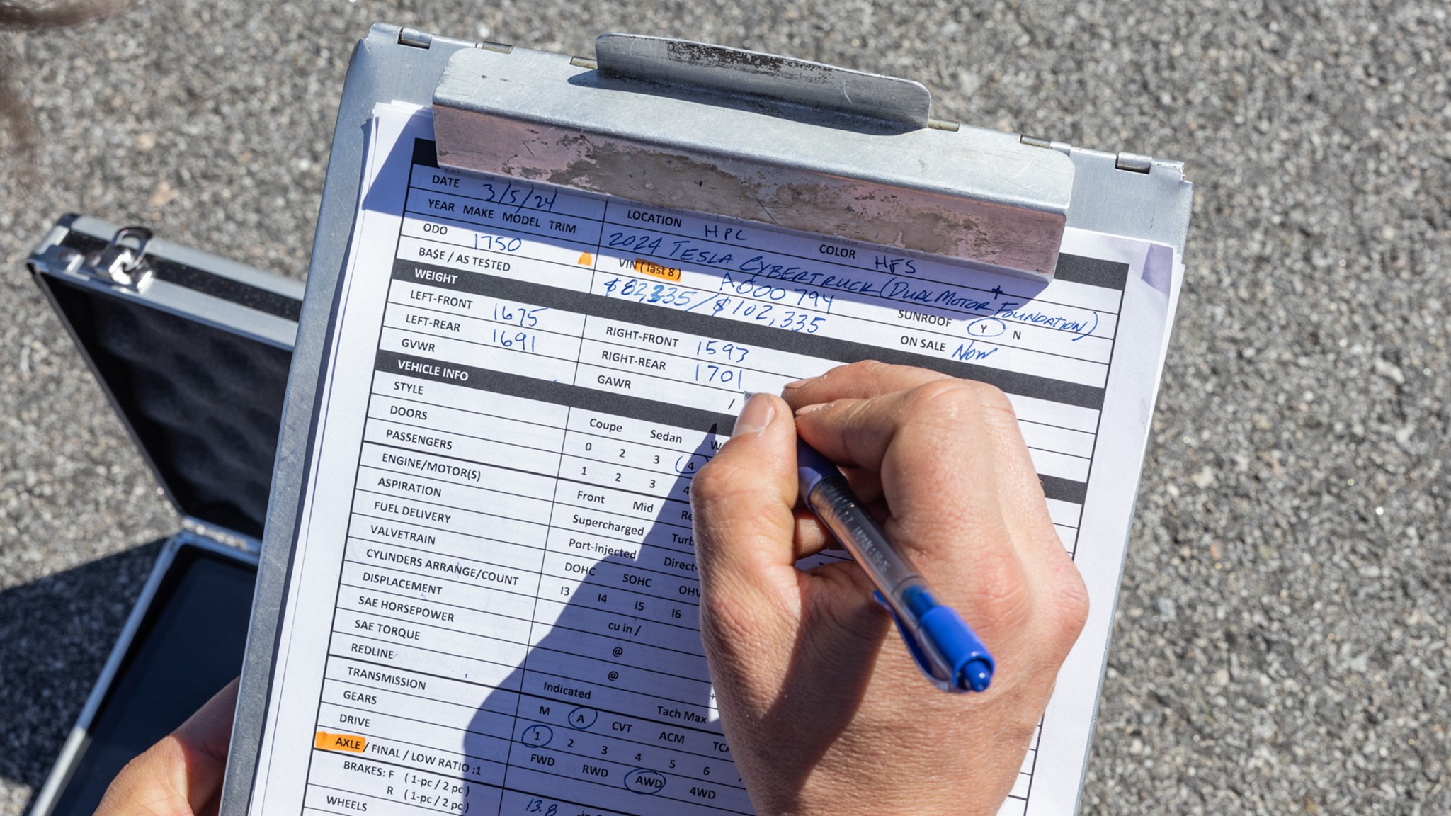 009 2024 Tesla Cybertruck Test