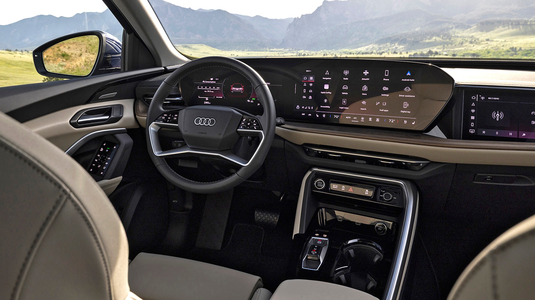 23 2025 Audi Q5 first drive interior