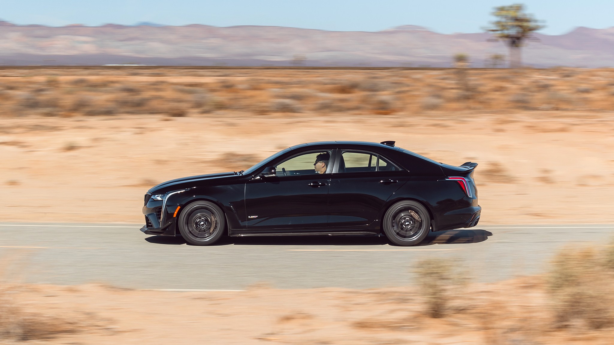 3 2026 Cadillac CT4 V Blackwing side view