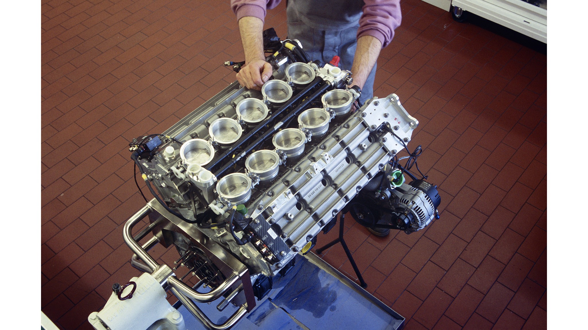 HDK 7910 1 Motor des LMP 2000 im Jahre 1999 in Weissach