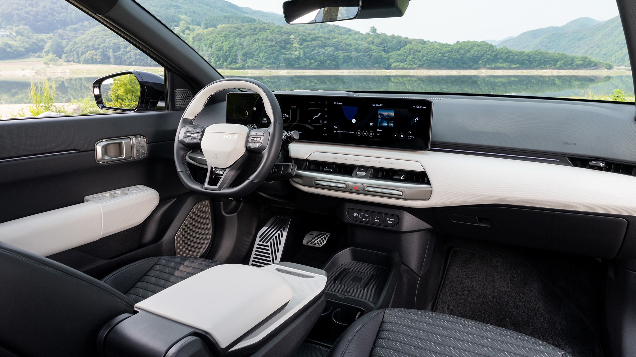 10 2026 Kia EV4 first drive interior