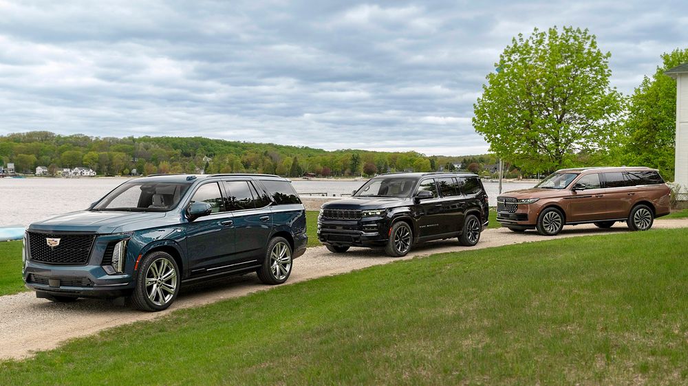 005 large SUV comparison