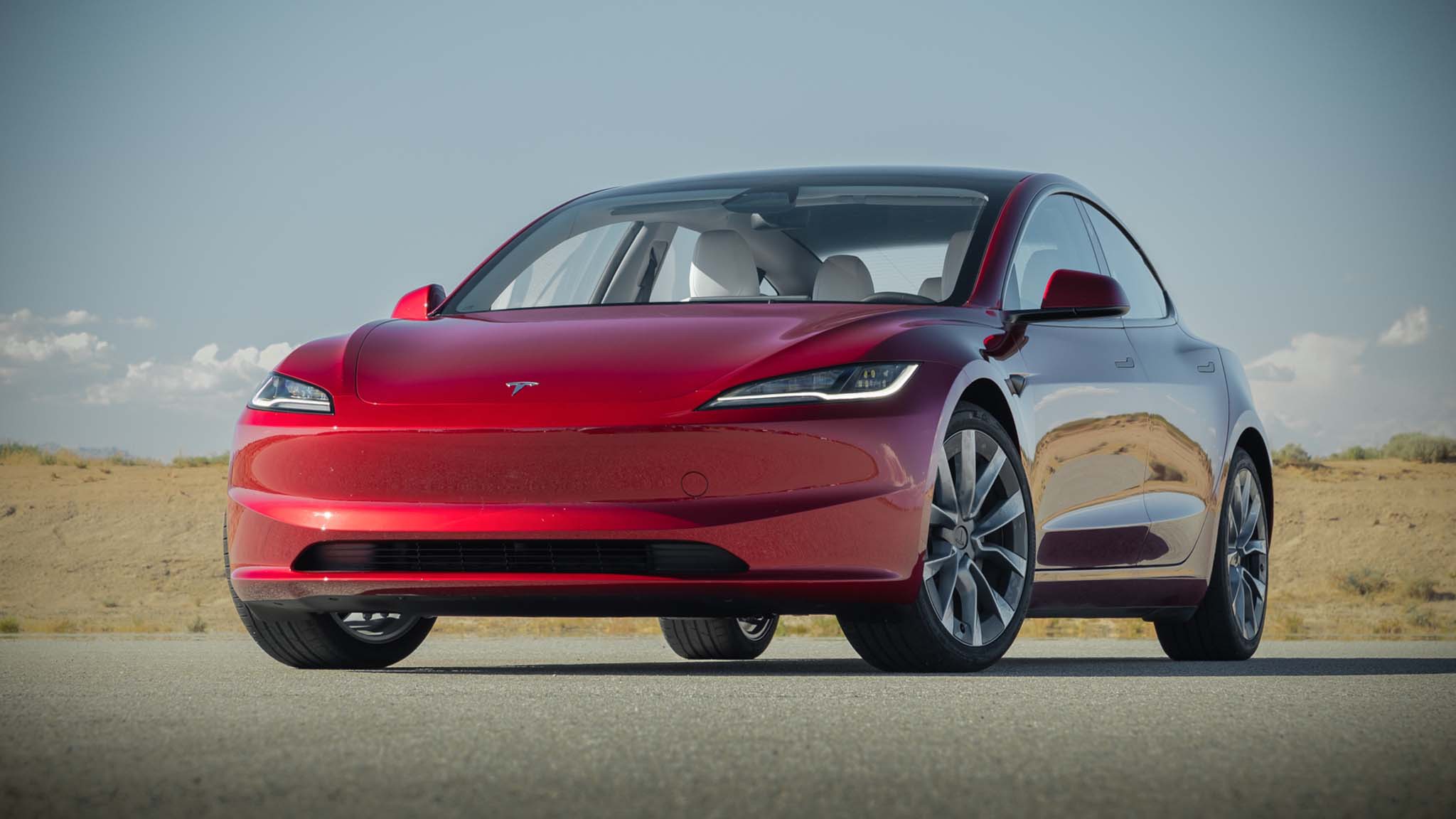 1 2026 Tesla Model 3 AWD long range front view