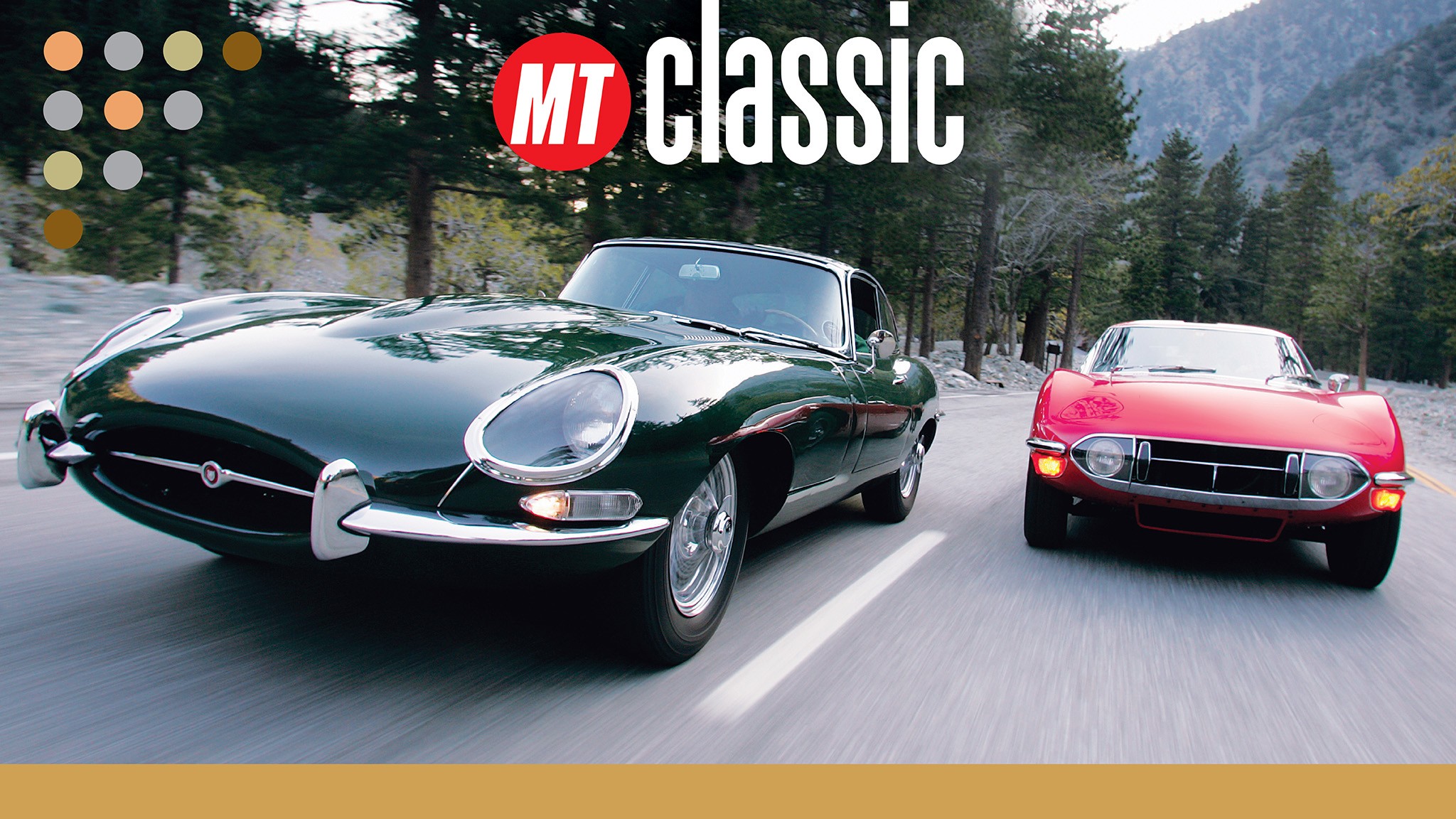 000 1969 Toyota 2000GT vs 1965 Jaguar E Type motortrend classic alan muir design