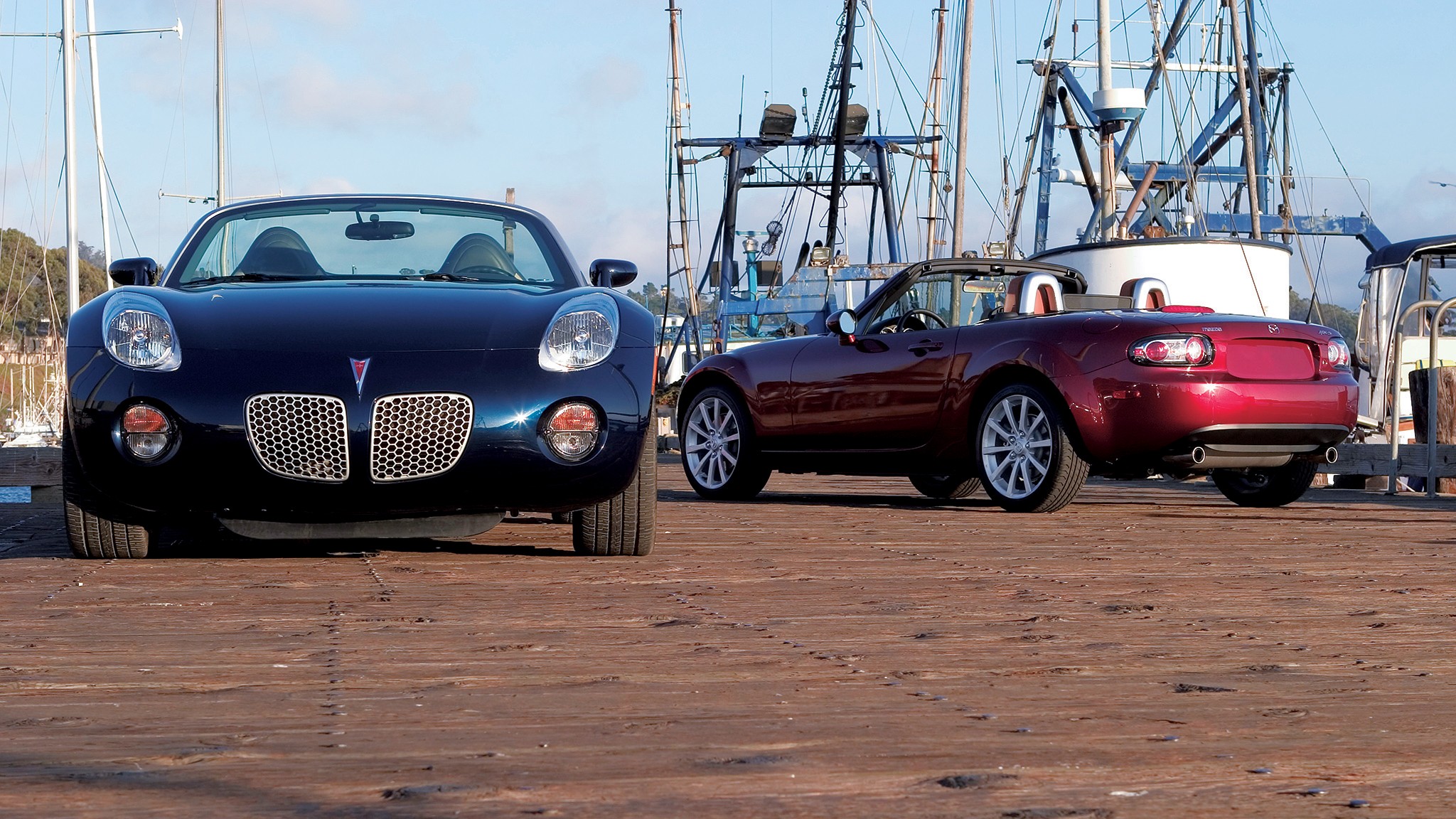 002 2006 mazda miata mx 5 vs pontiac solstice