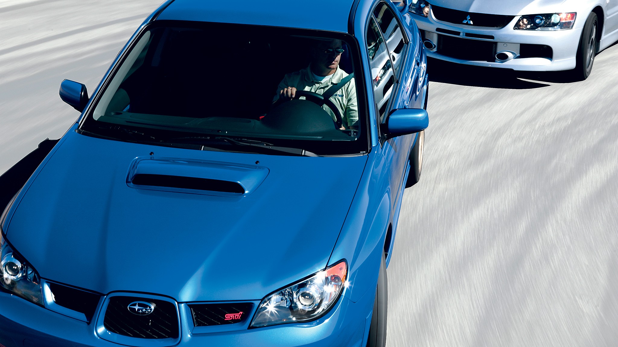 003 2006 mitsubishi lancer evolution ix vs subaru wrx sti