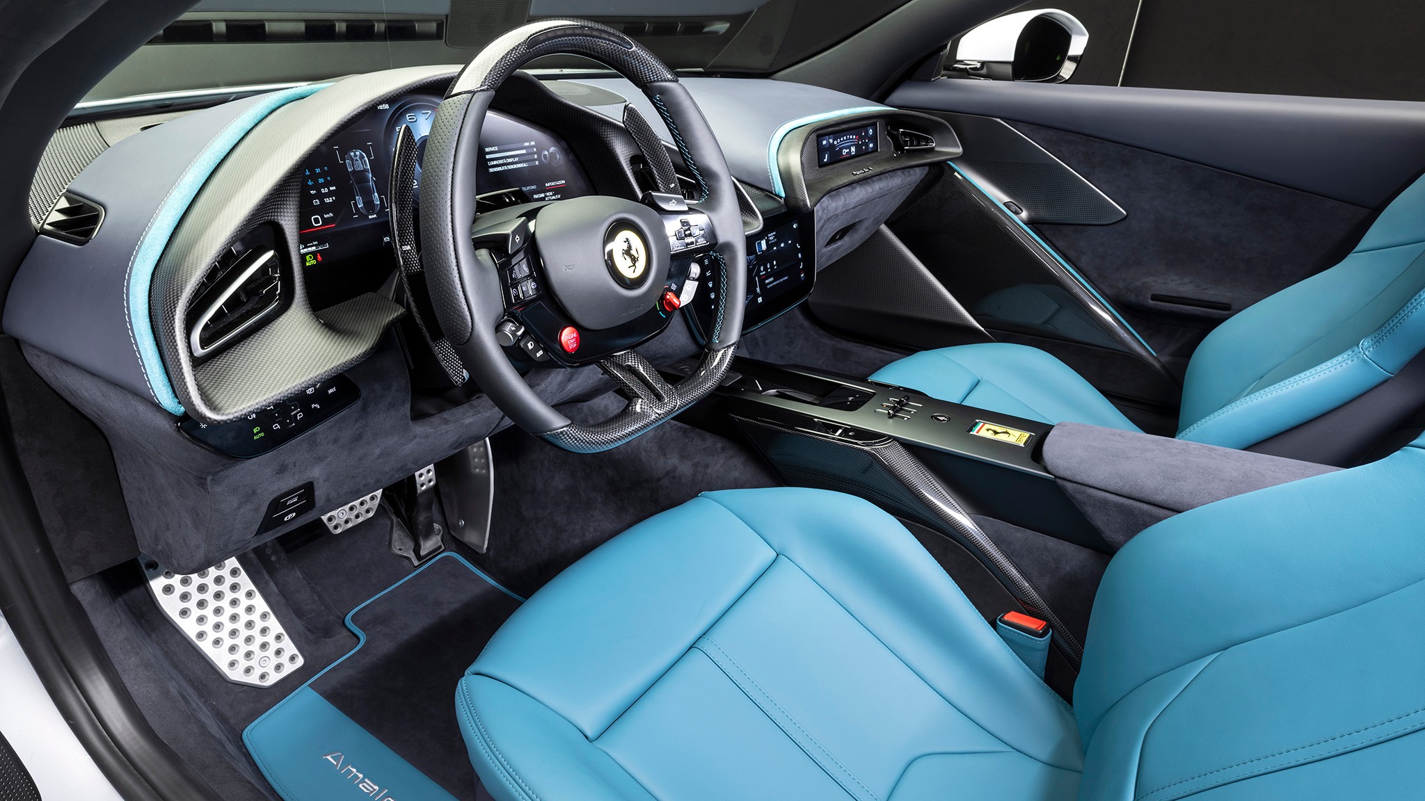 3 2026 Ferrari Amalfi white first look