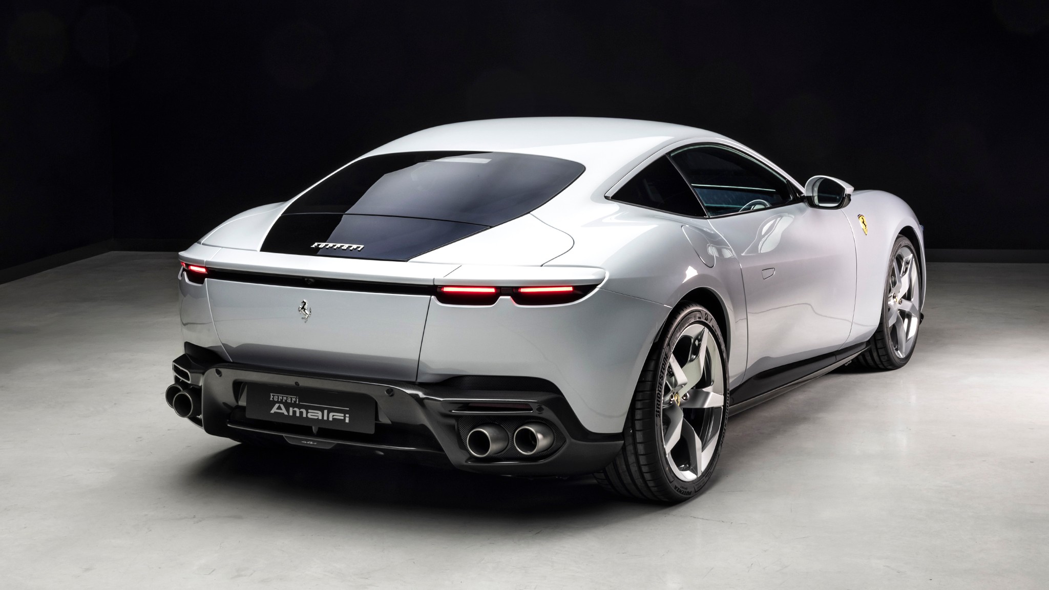 12 2026 Ferrari Amalfi white first look