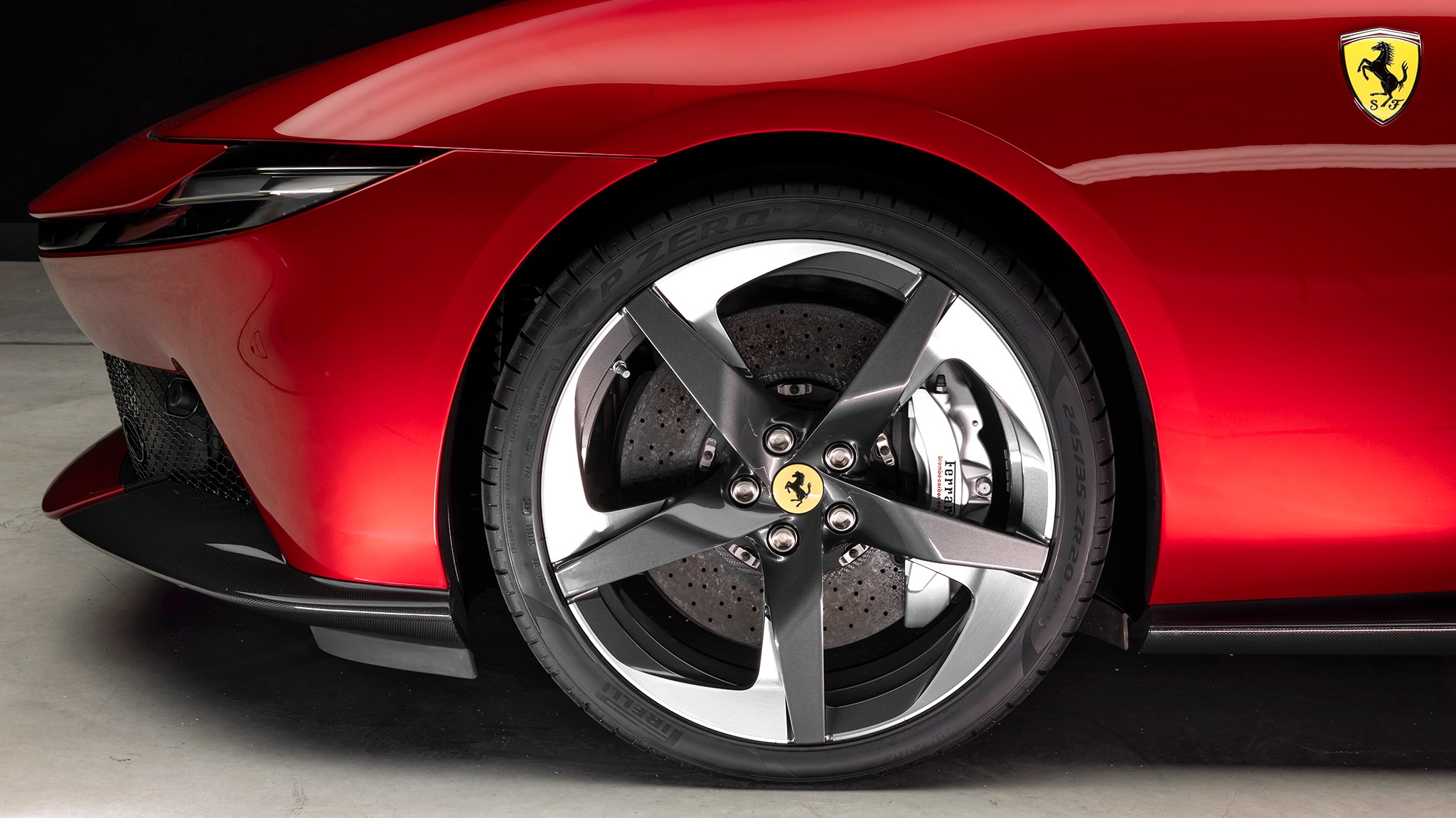 3 2026 Ferrari Amalfi red first look