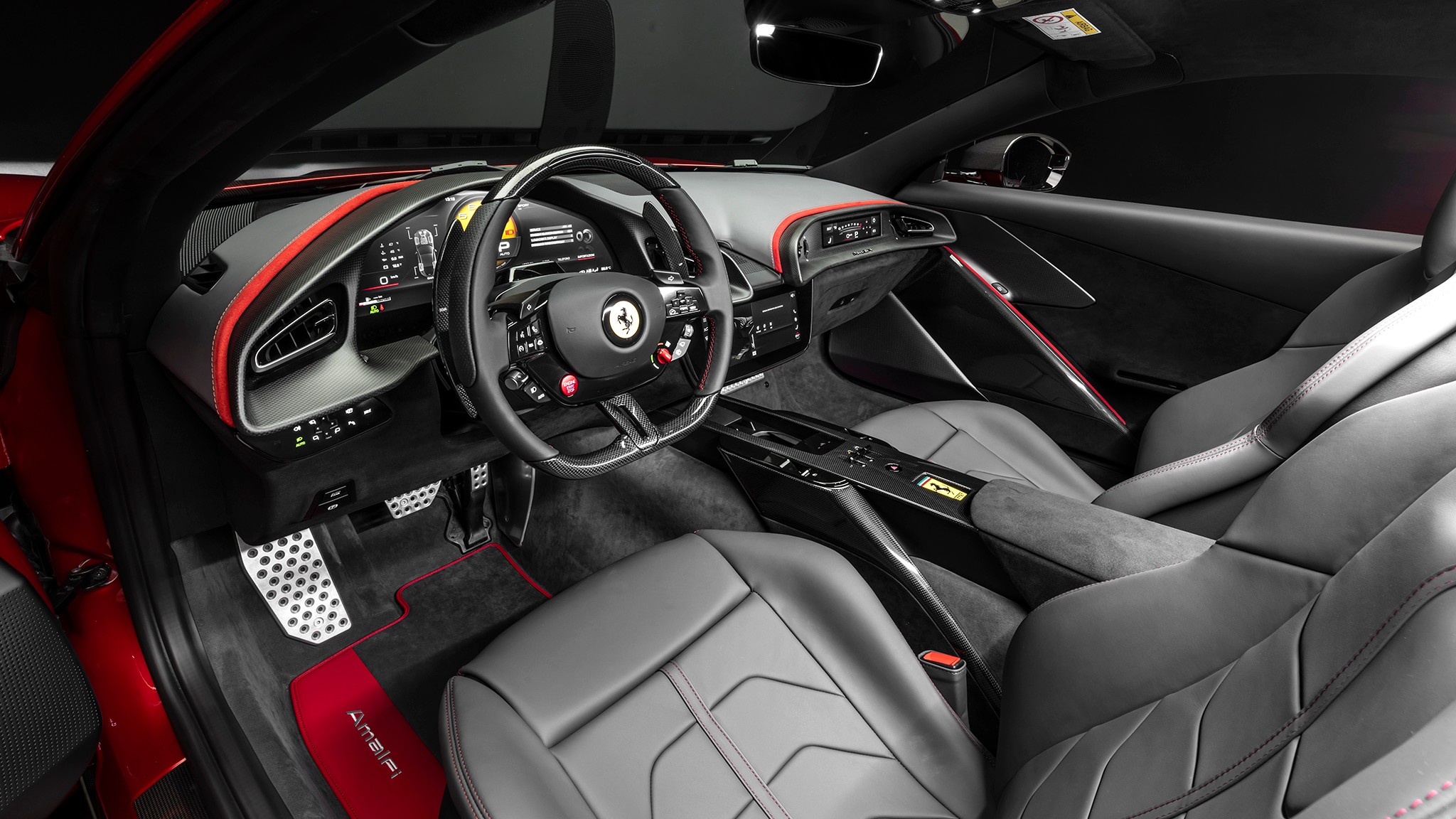 9 2026 Ferrari Amalfi red first look