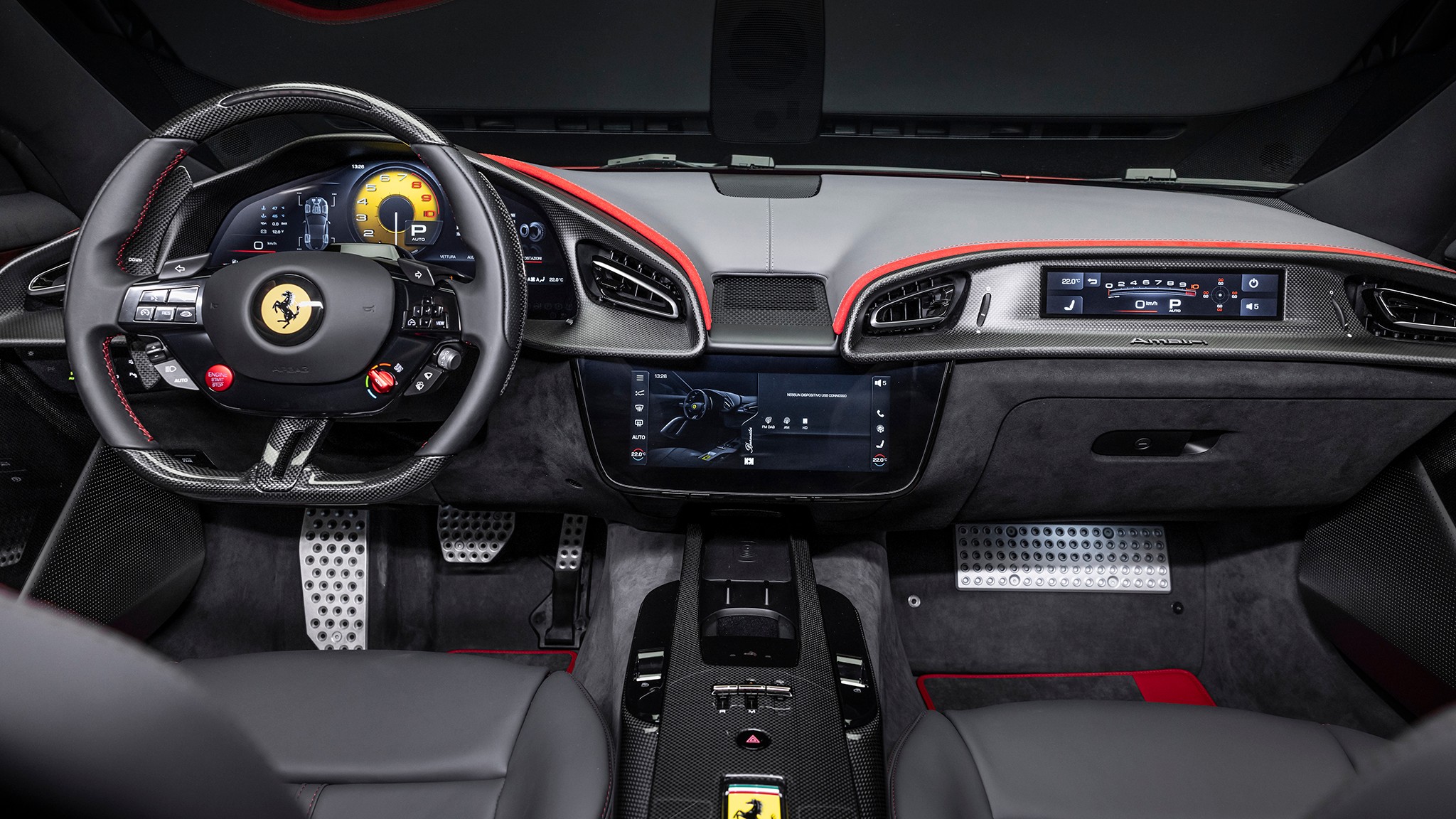 13 2026 Ferrari Amalfi red first look