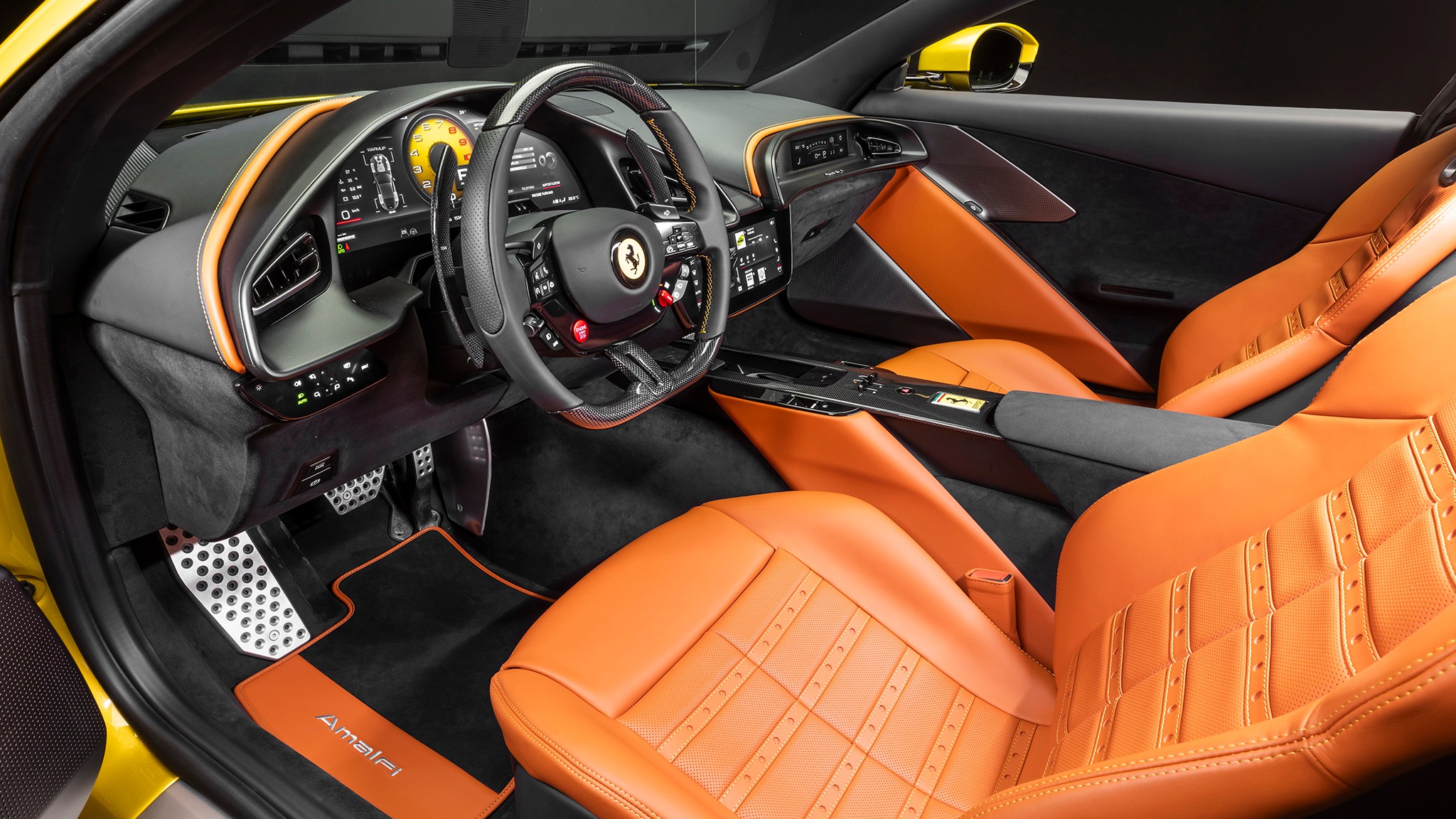 6 2026 Ferrari Amalfi yellow first look
