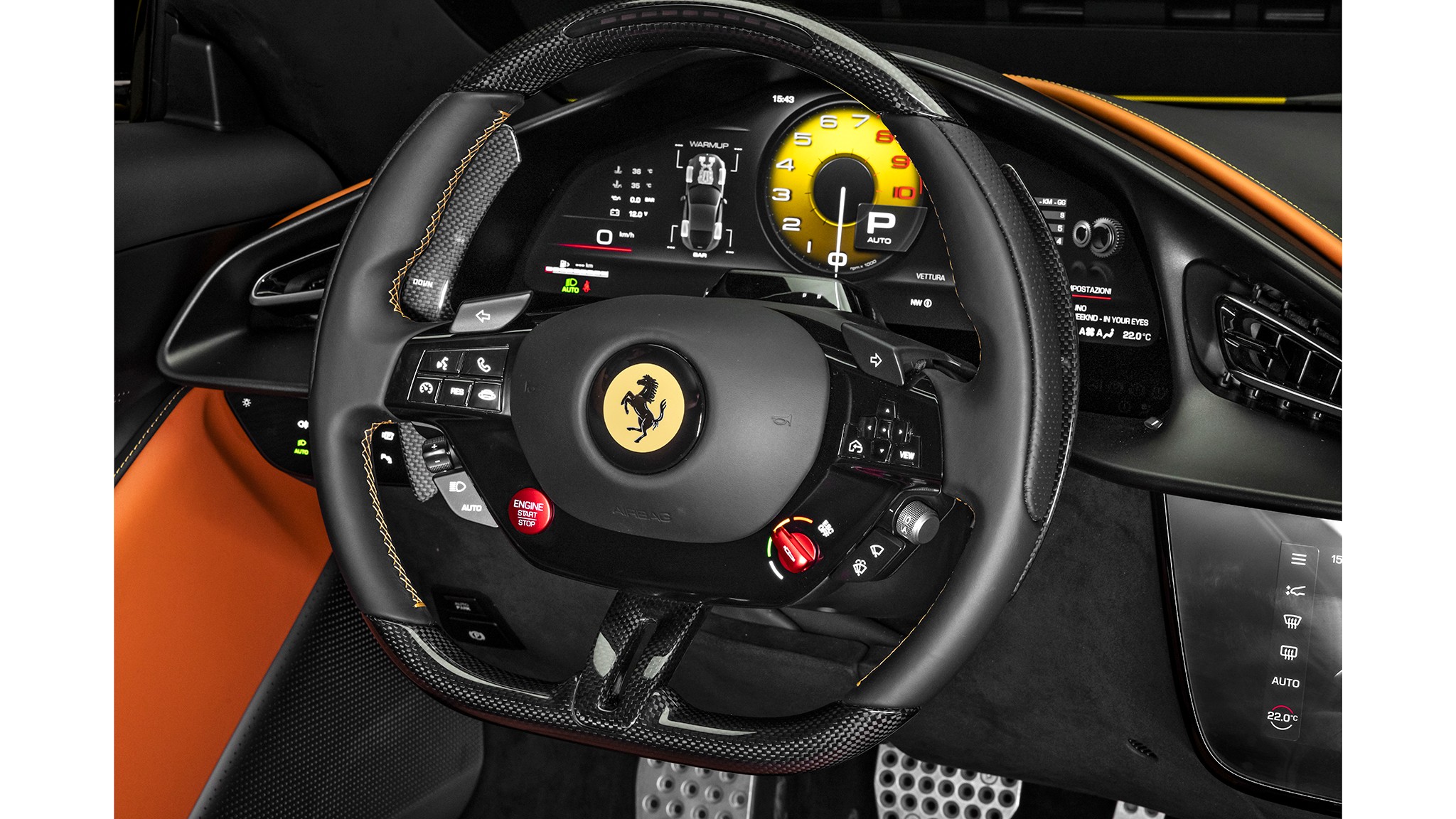 13 2026 Ferrari Amalfi yellow first look