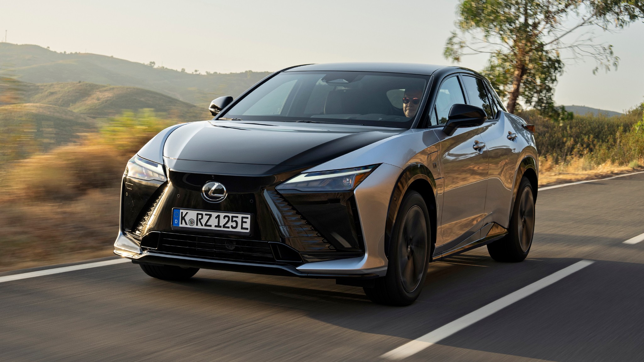 2026 Lexus RZ 550e F Sport euro spec Sonic Platinum 018