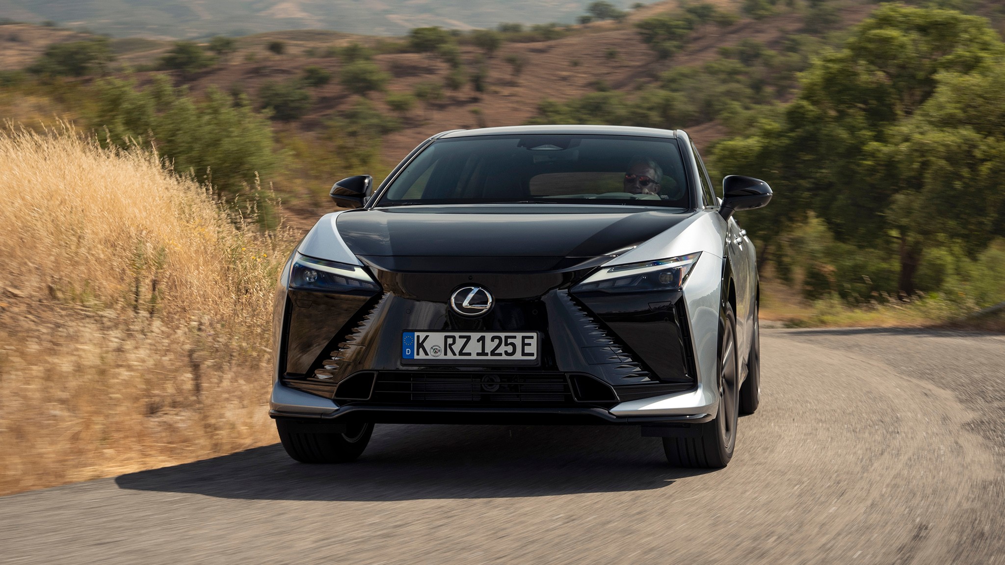 2026 Lexus RZ 550e F Sport euro spec Sonic Platinum 032