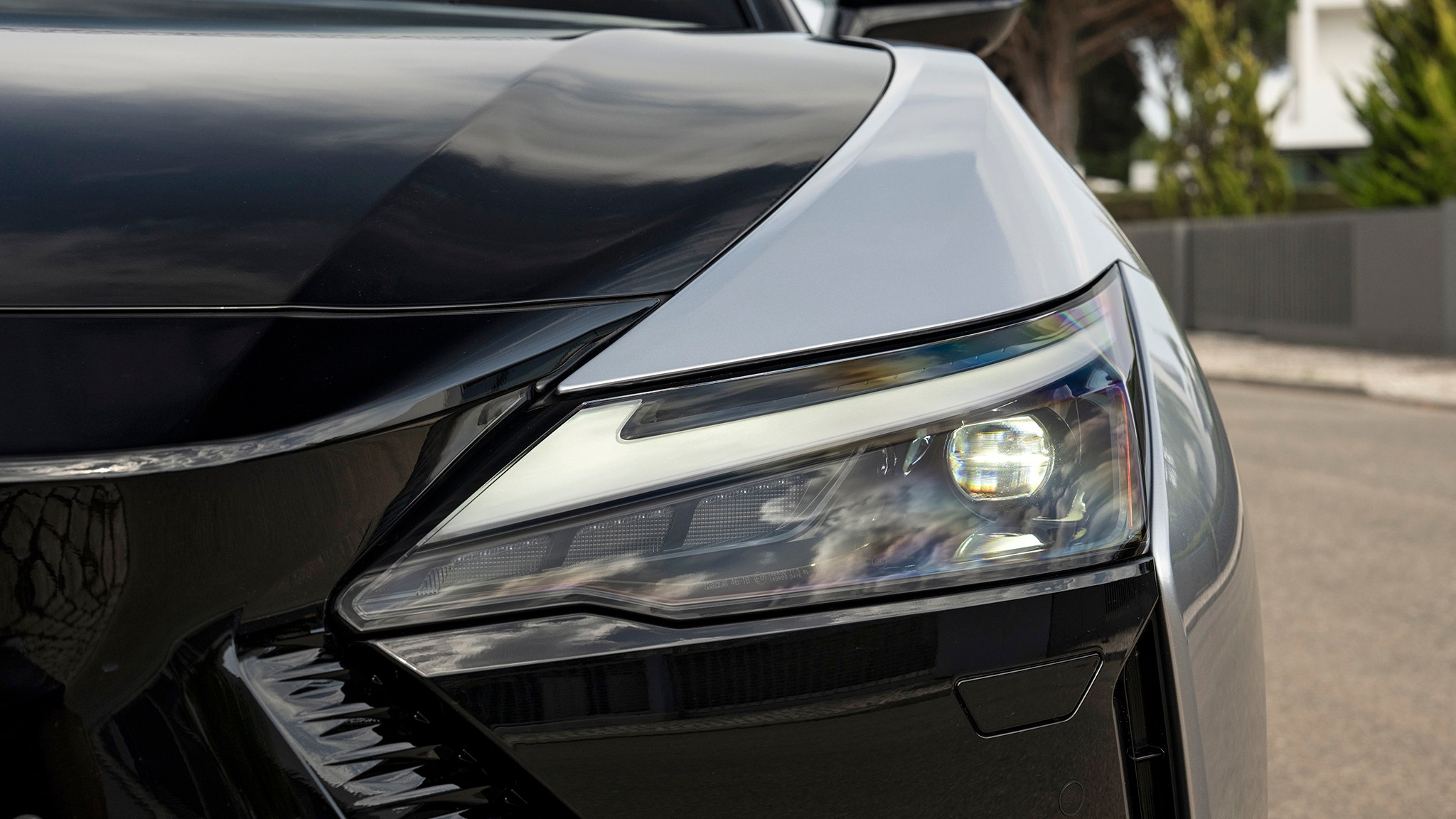 2026 Lexus RZ 550e F Sport euro spec Sonic Platinum 046