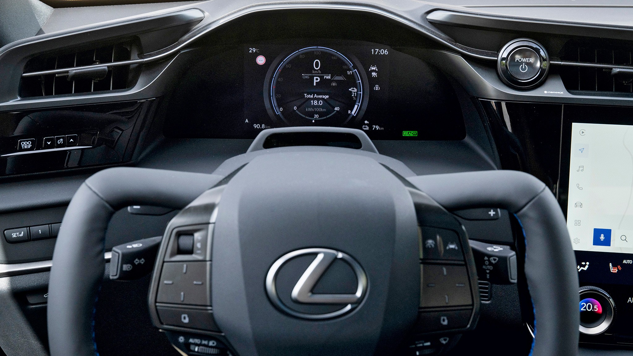 2026 Lexus RZ 550e F Sport euro spec Sonic Platinum 062
