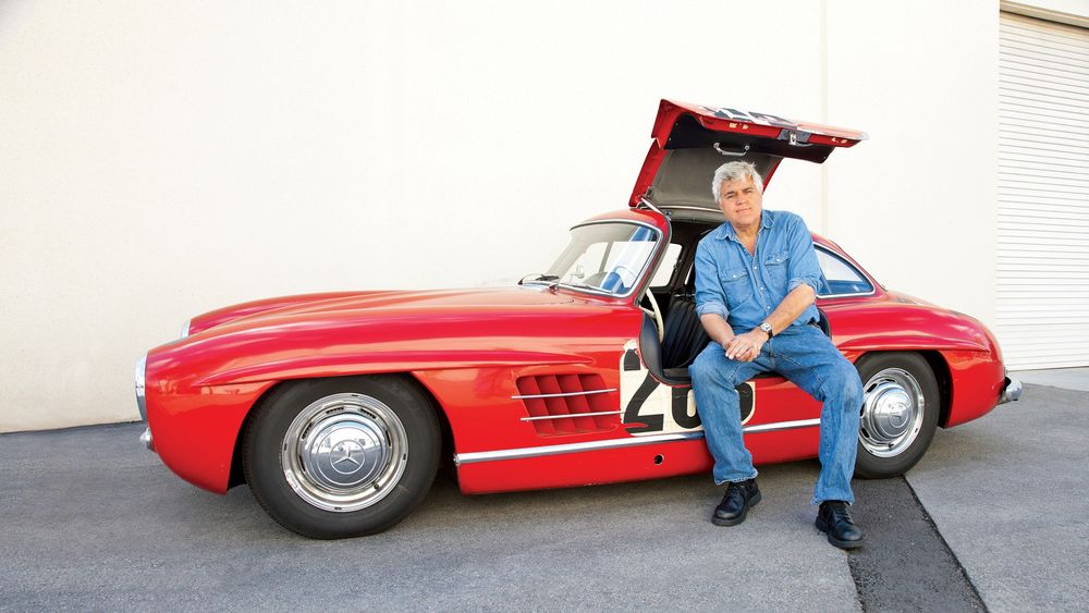 jay leno 1955 mercedes benz 300sl gullwing 1