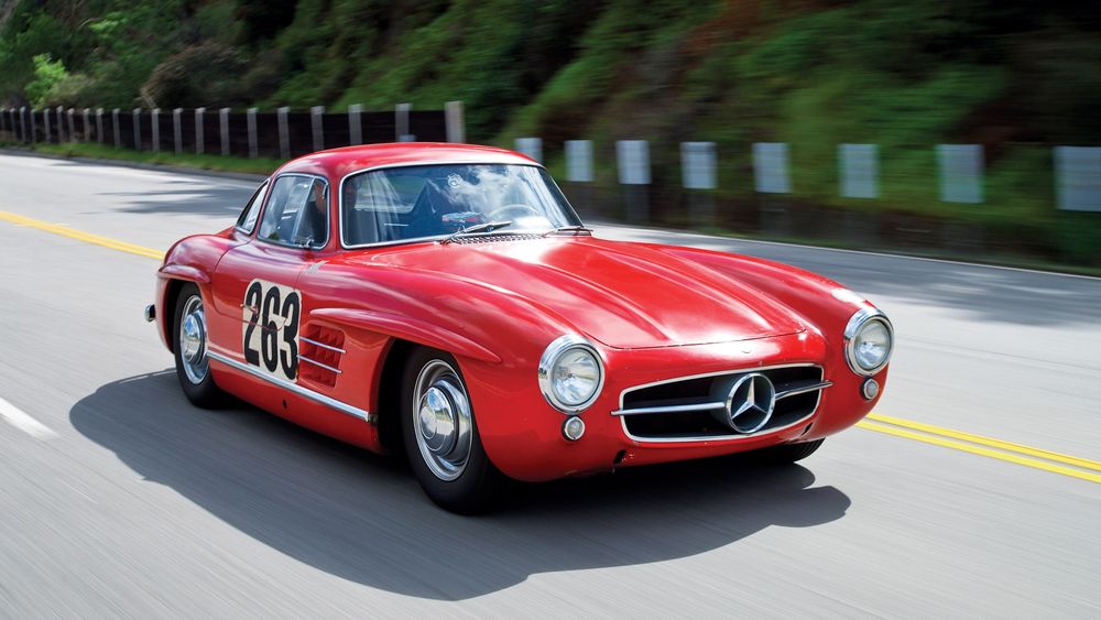 jay leno 1955 mercedes benz 300sl gullwing 18