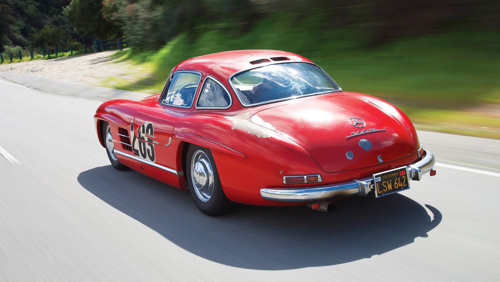 jay leno 1955 mercedes benz 300sl gullwing 5