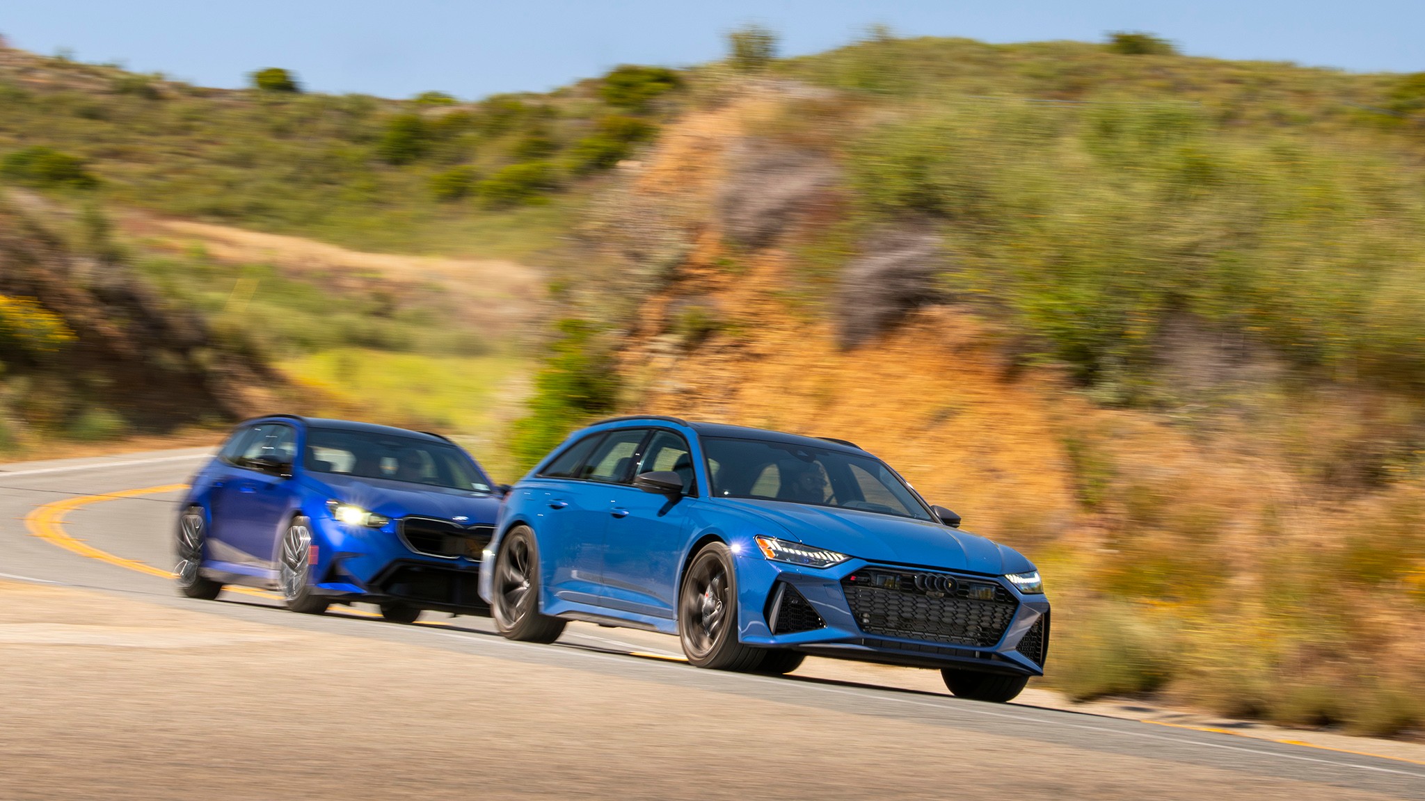 010 2025 Audi RS6 2025 BMW M5 Comparo