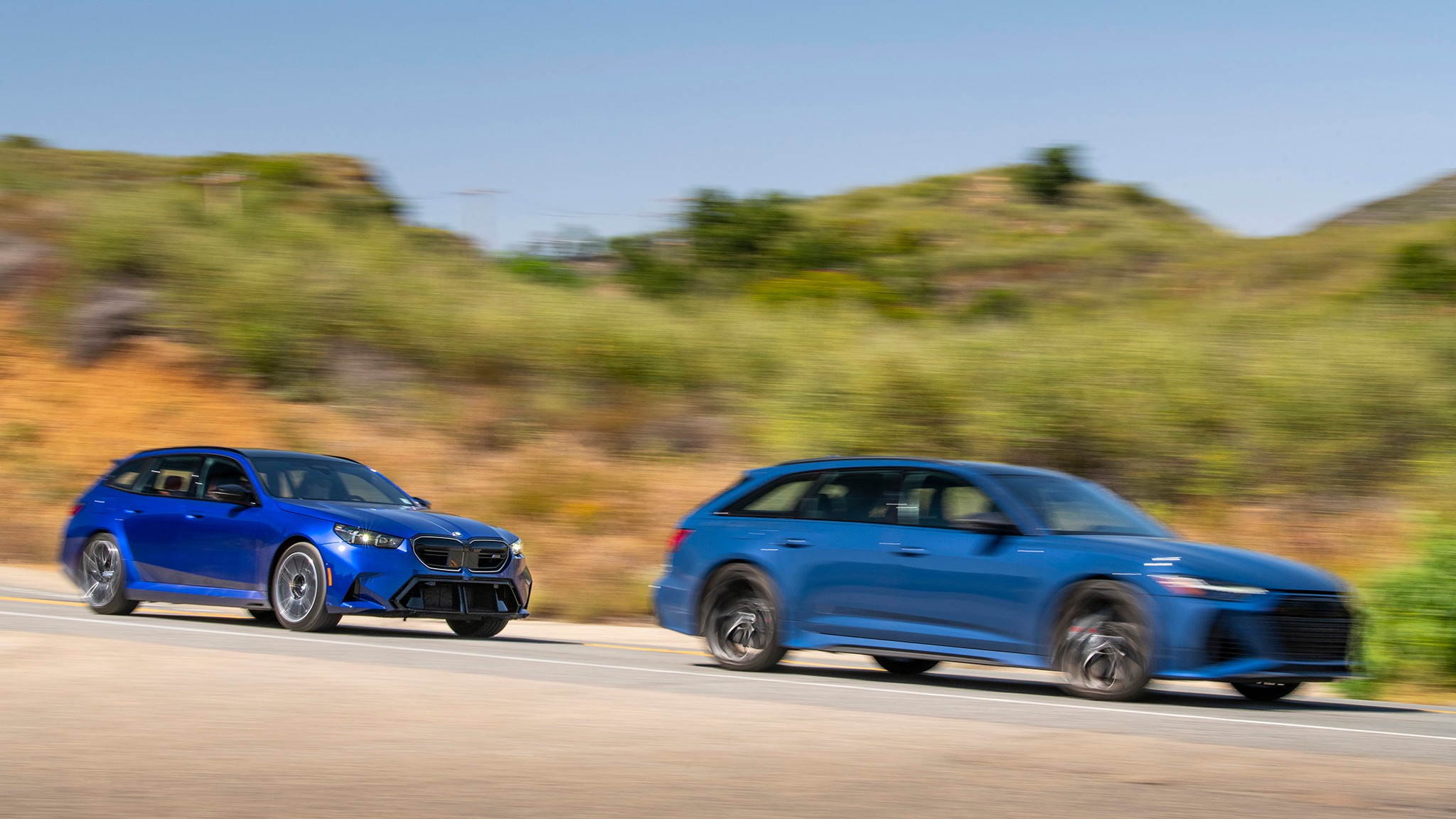 011 2025 Audi RS6 2025 BMW M5 Comparo