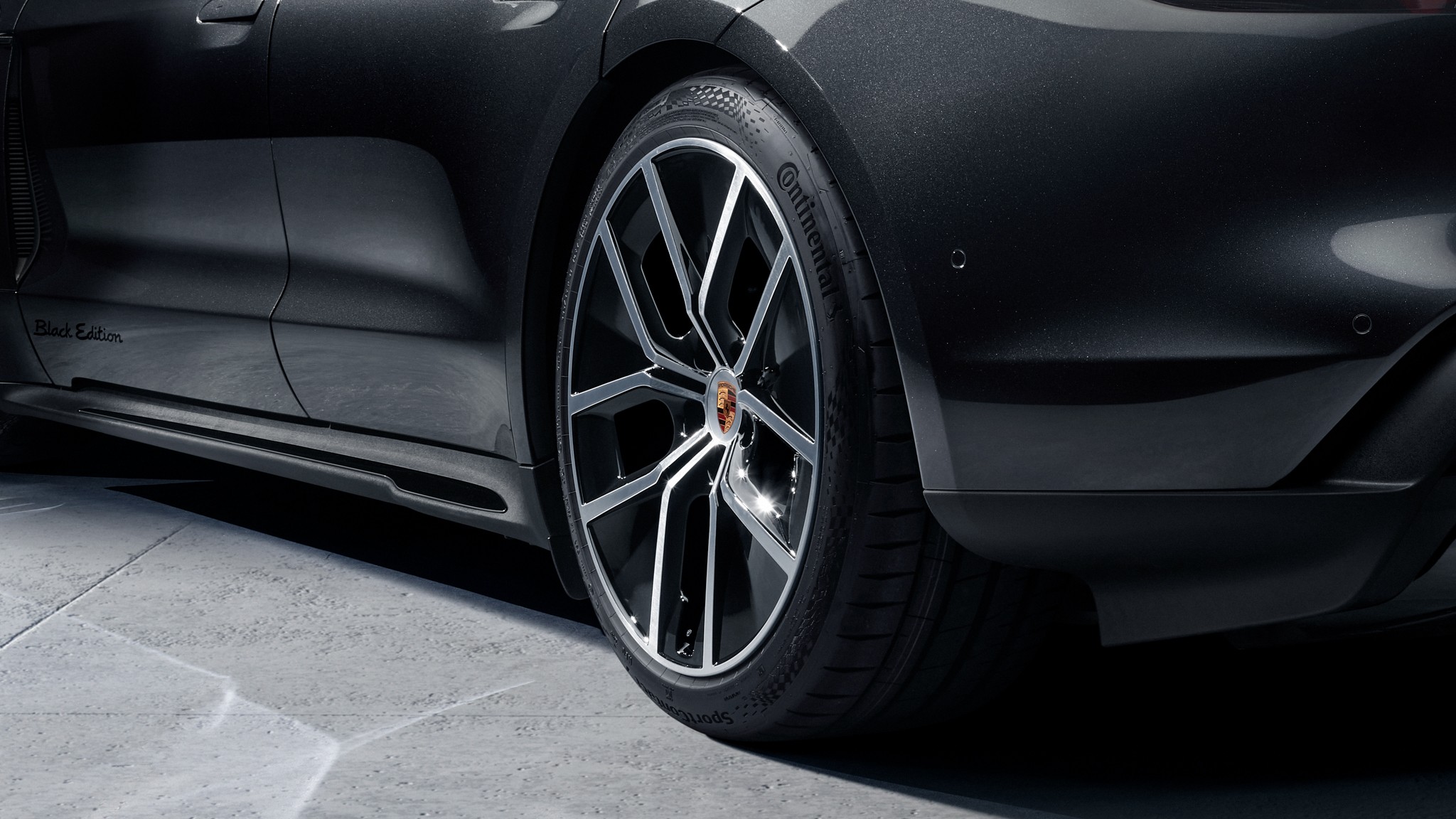 2026 Porsche Taycan Black Edition Electric EV Sports Car Sedan 8