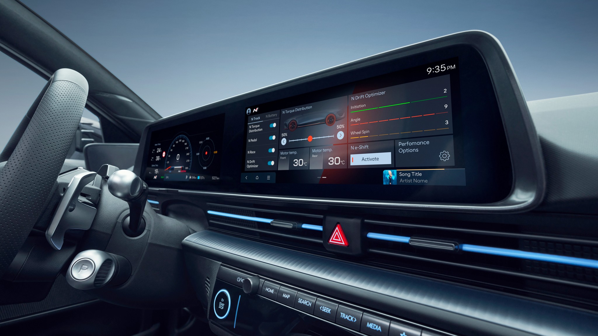 2026 hyundai ioniq 6 n interior infotainment