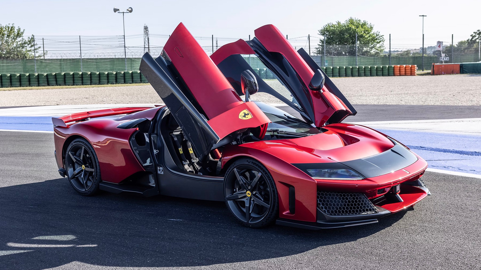 6 2026 Ferrari F80 race track