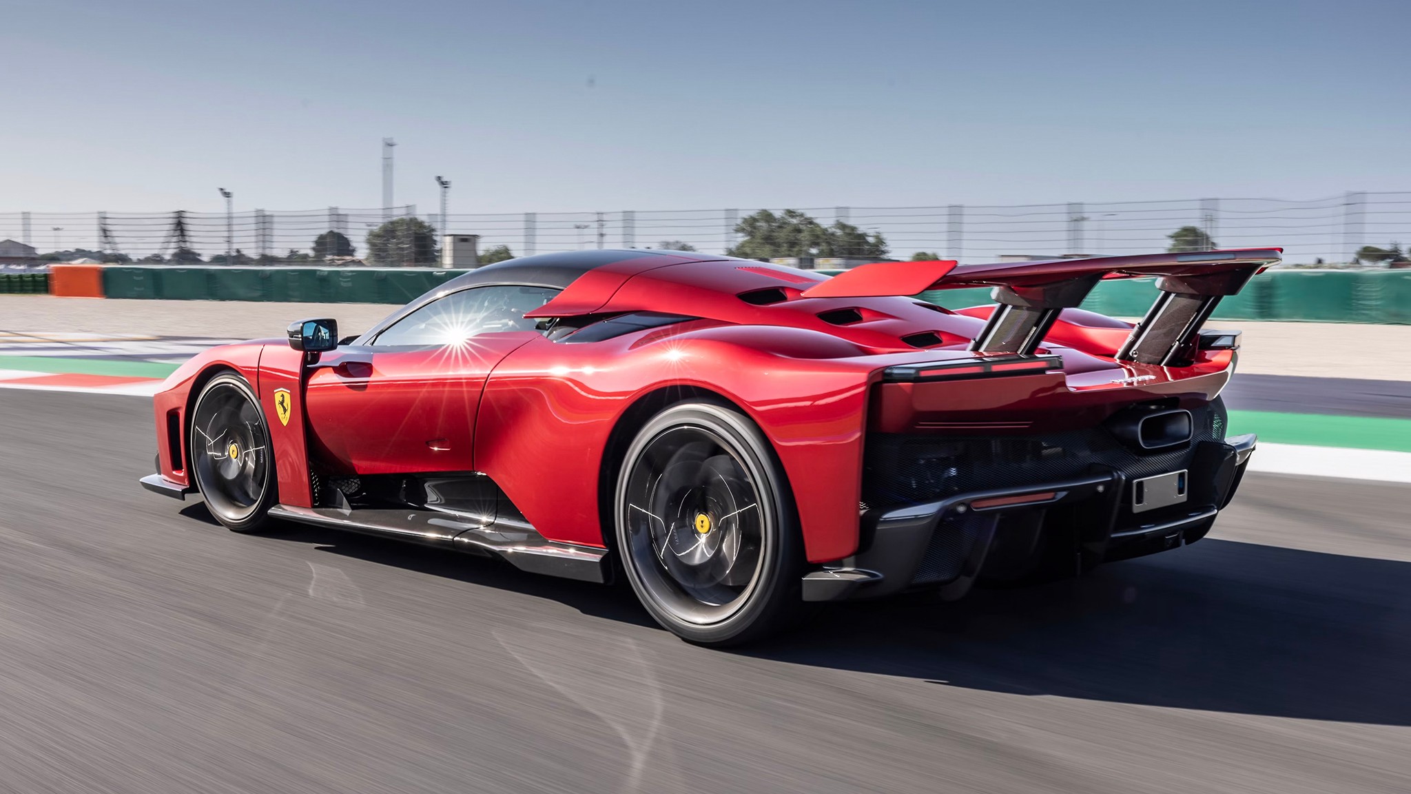 12 2026 Ferrari F80 race track