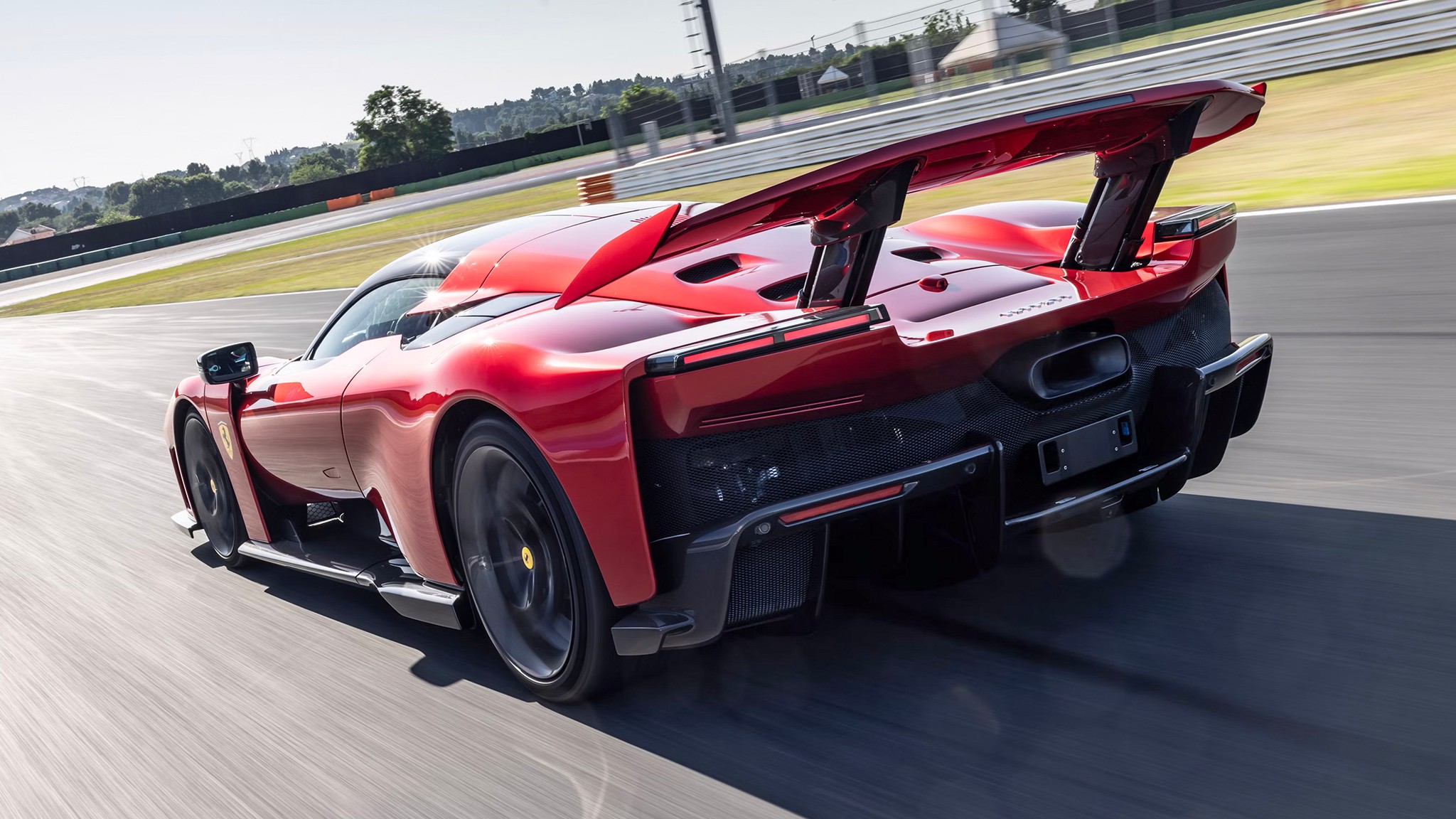 13 2026 Ferrari F80 race track