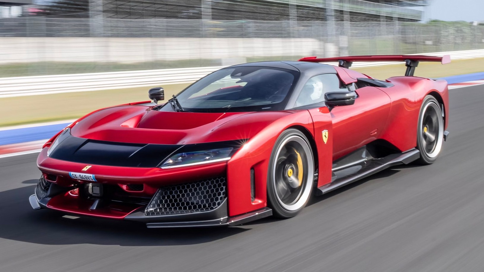 3 2026 Ferrari F80 race track