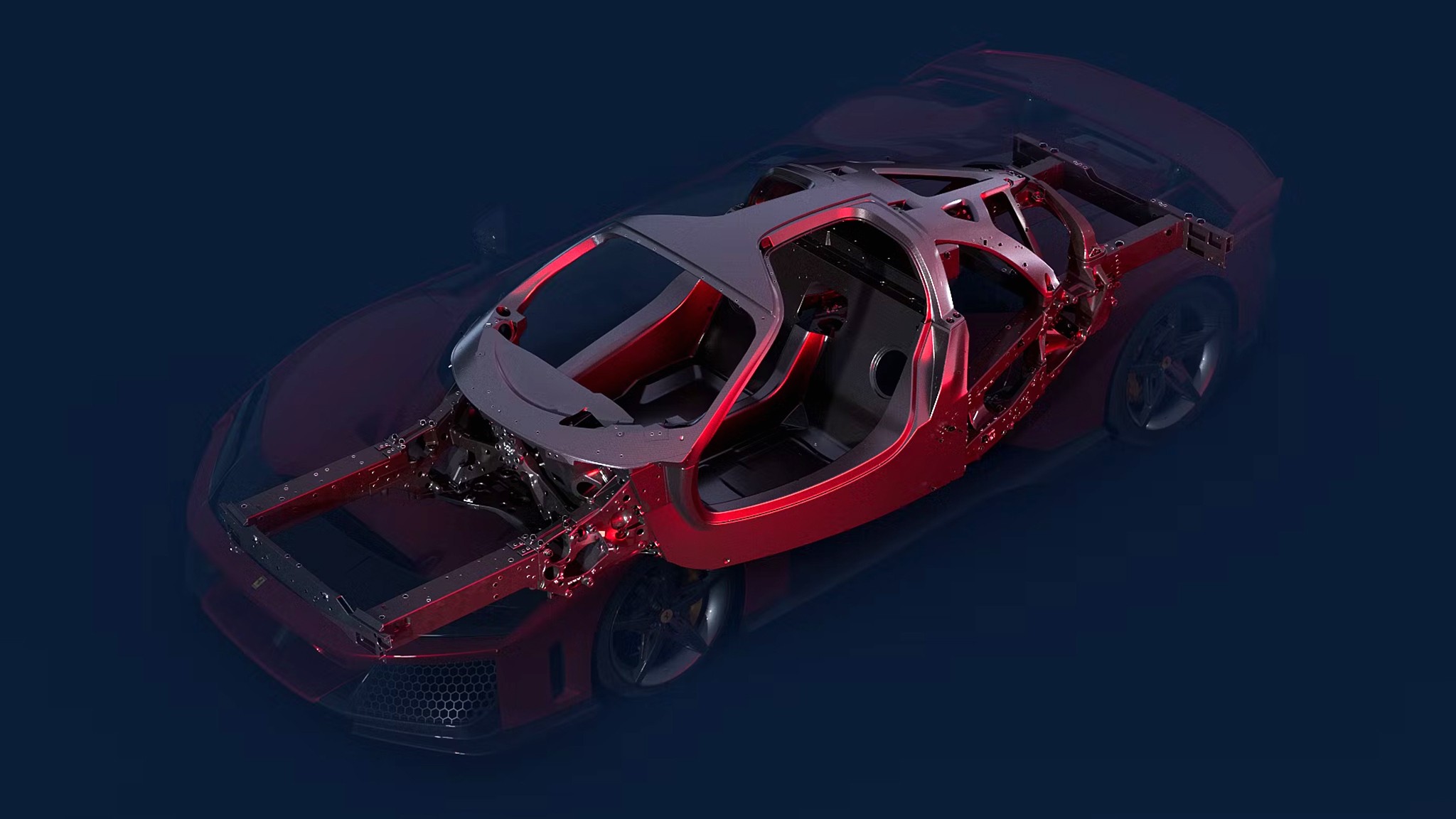 46 2026 Ferrari F80 chassis