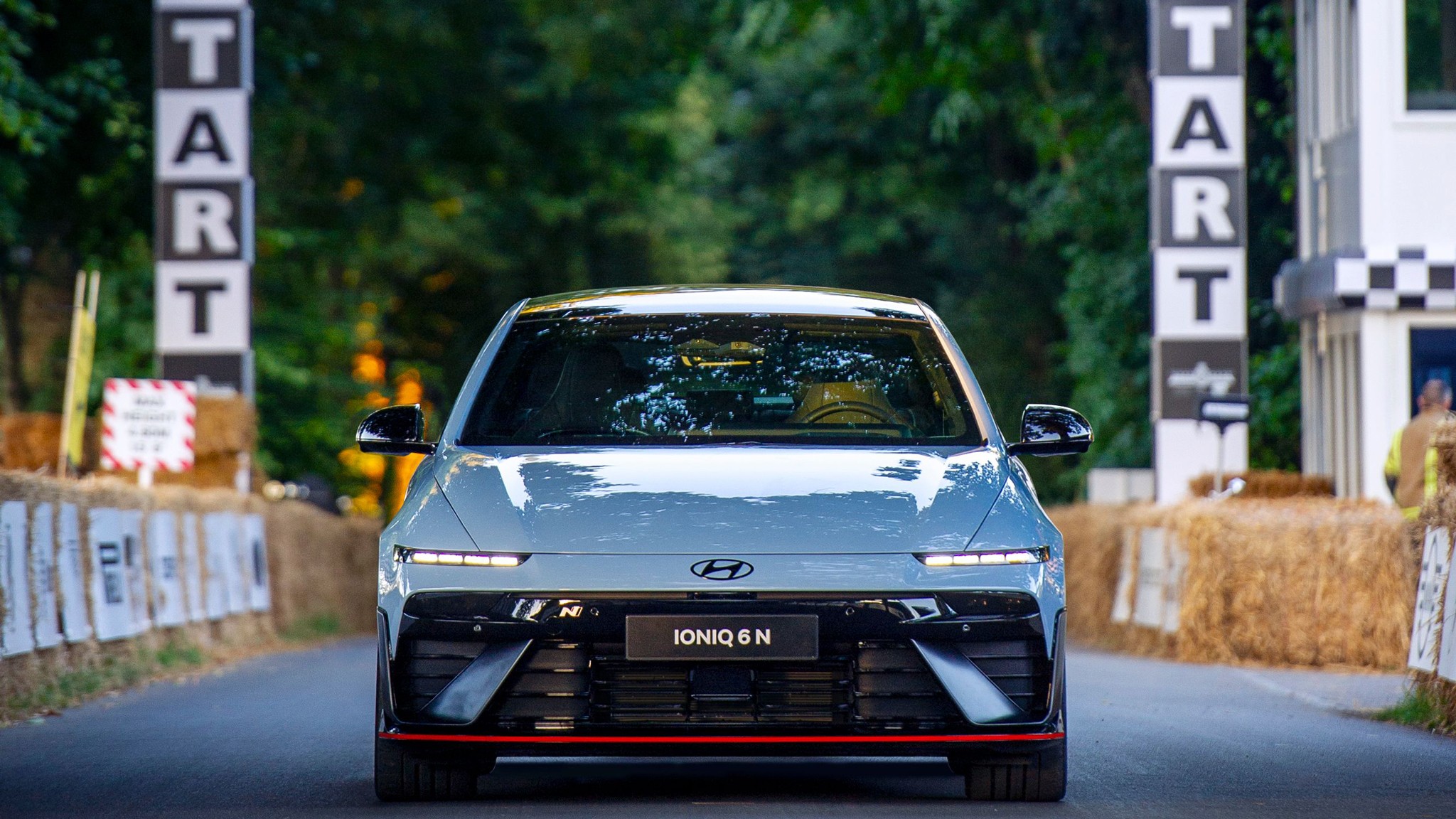 2026 hyundai ioniq 6 n at goodwood front