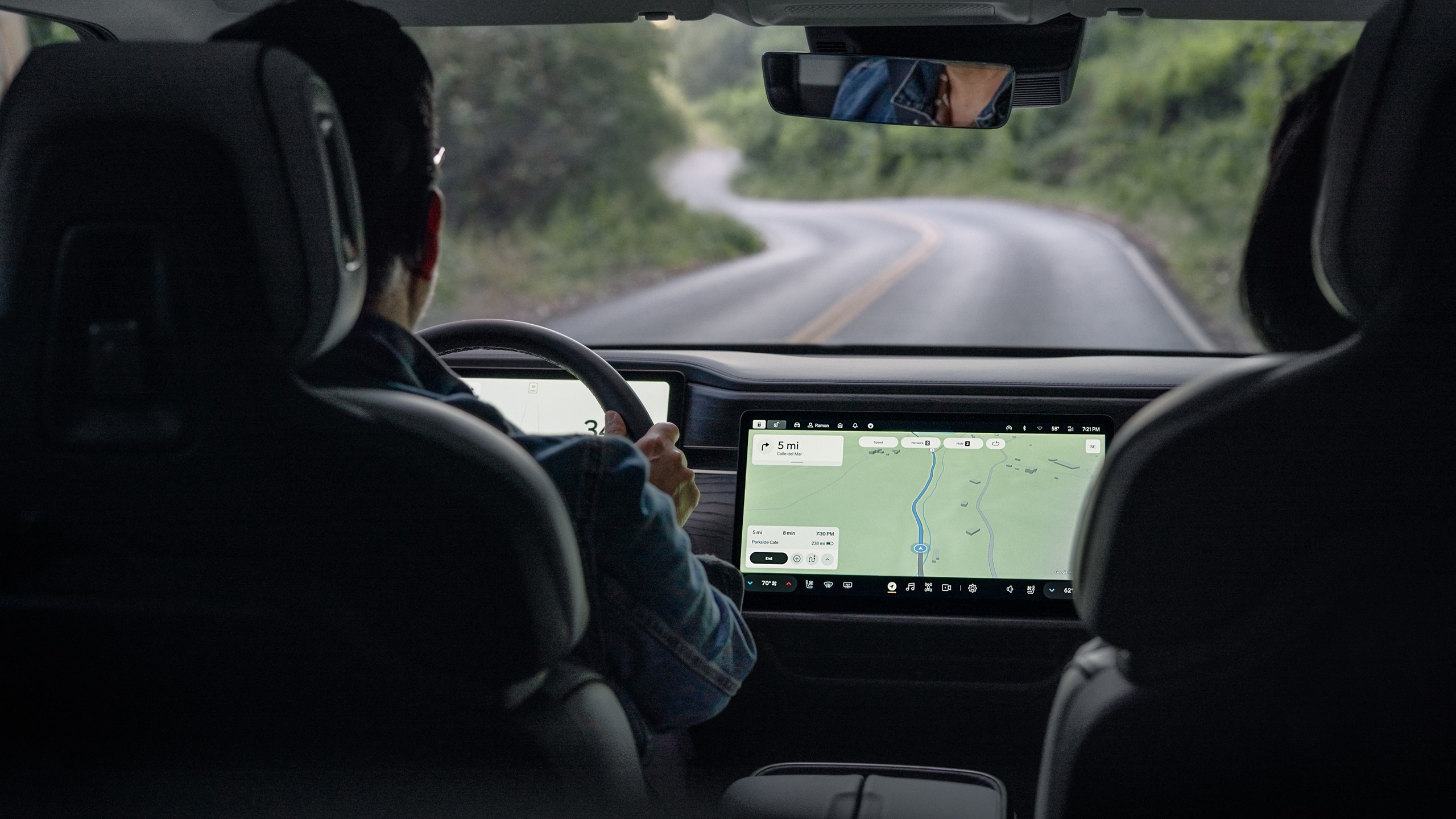 Rivian Nav with Google Maps 2