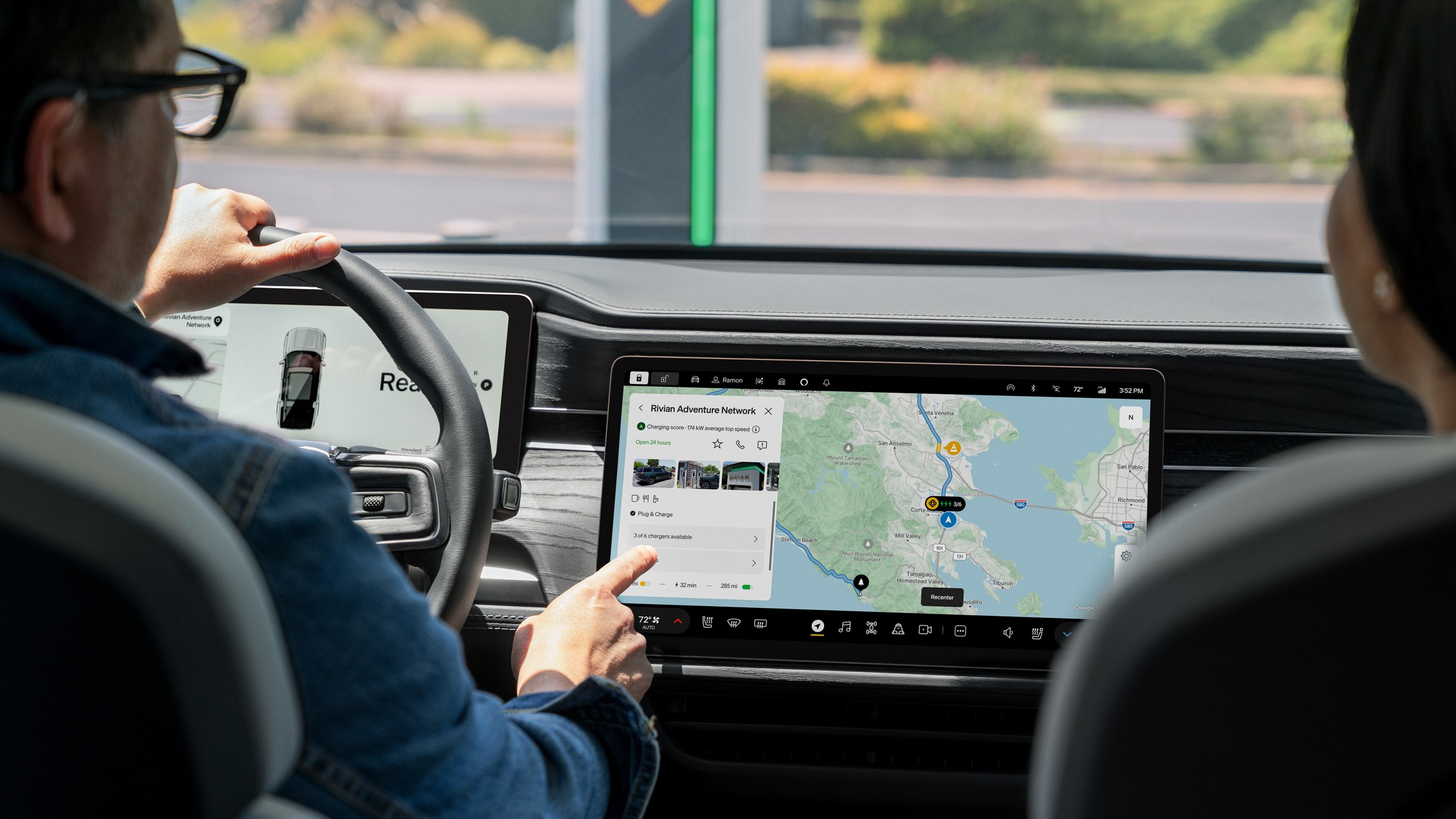 Rivian Nav with Google Maps 1