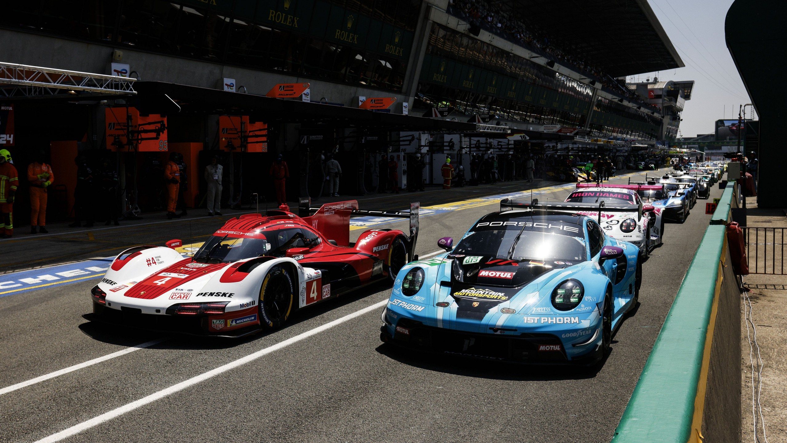 Porsche 963 and 911 GT3 R