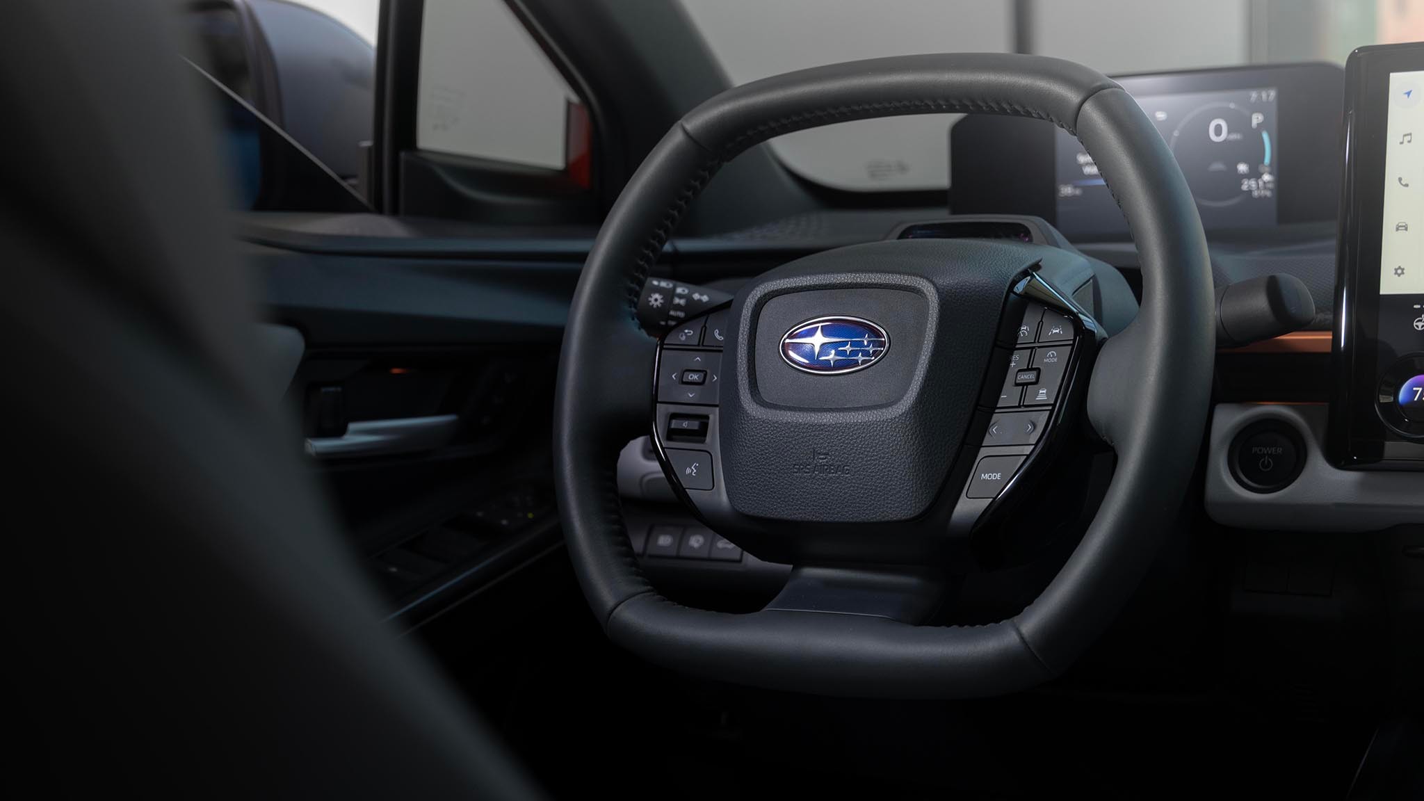 2025 Subaru Uncharted squircle steering wheel